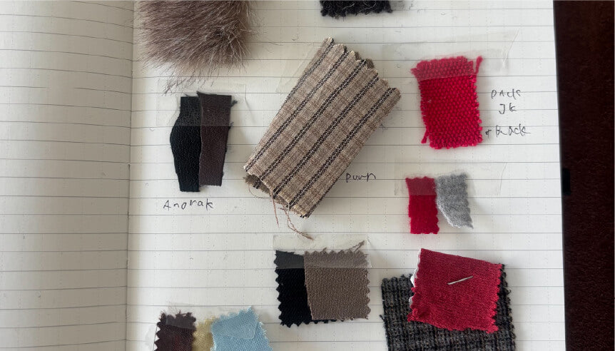 Textures and colors