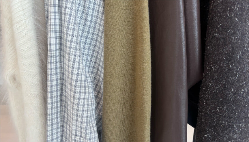 Inside the closet