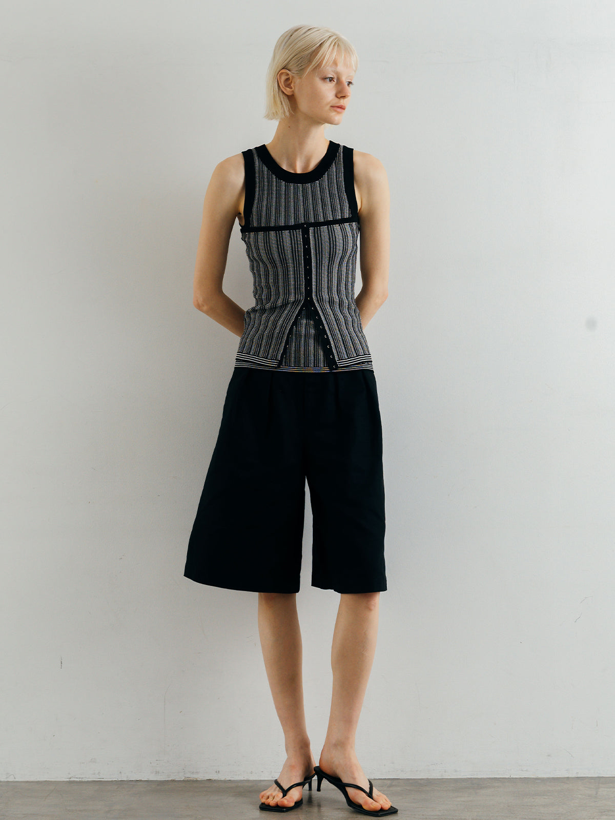 TUCK STITCH TANK TOP