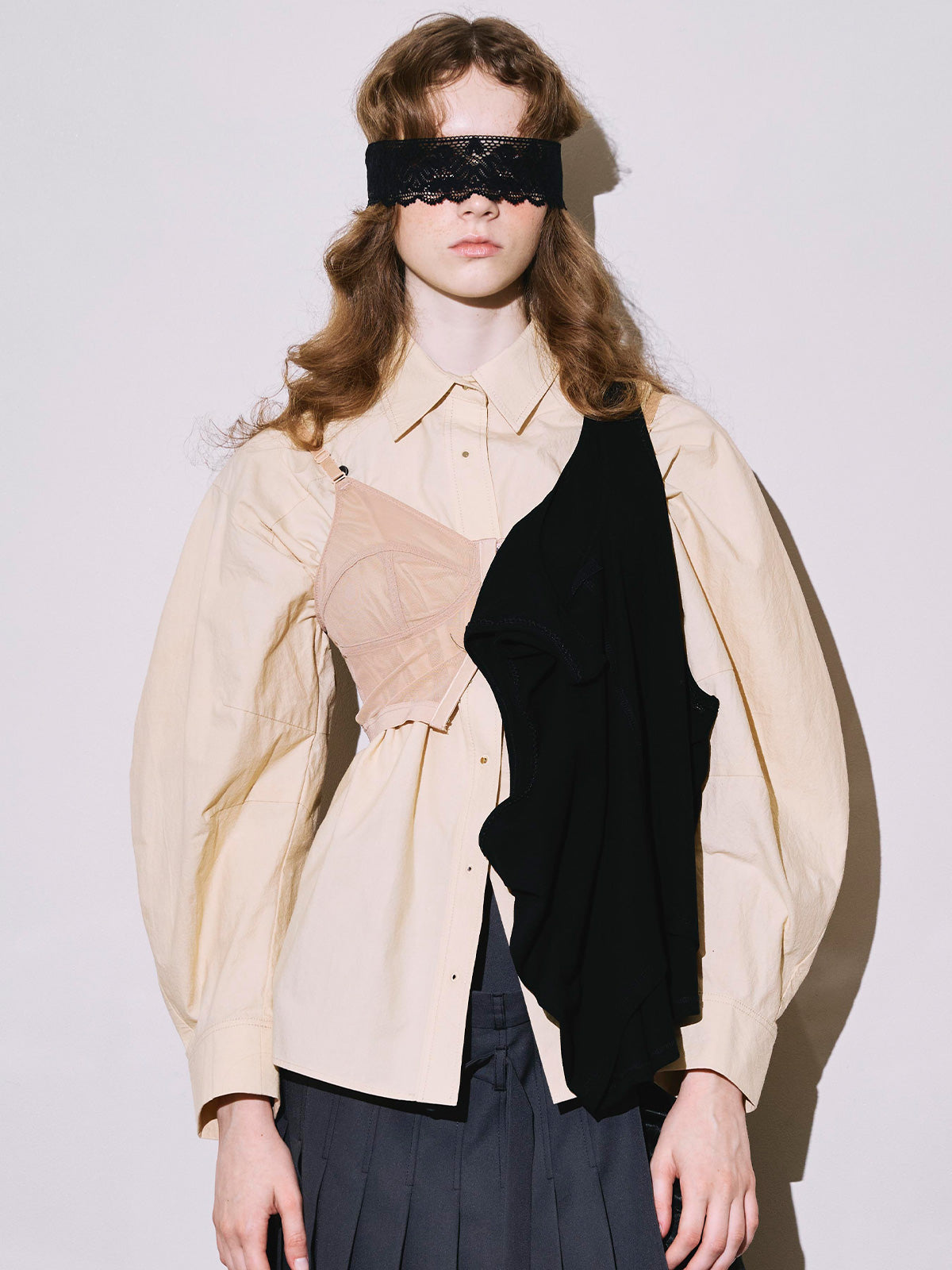 Double imitation shirt