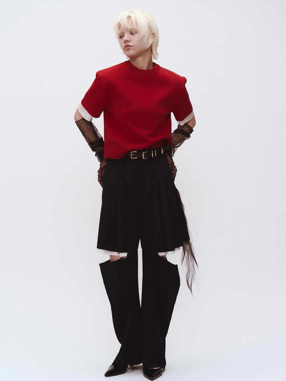 CARRE KNIT TOPS
