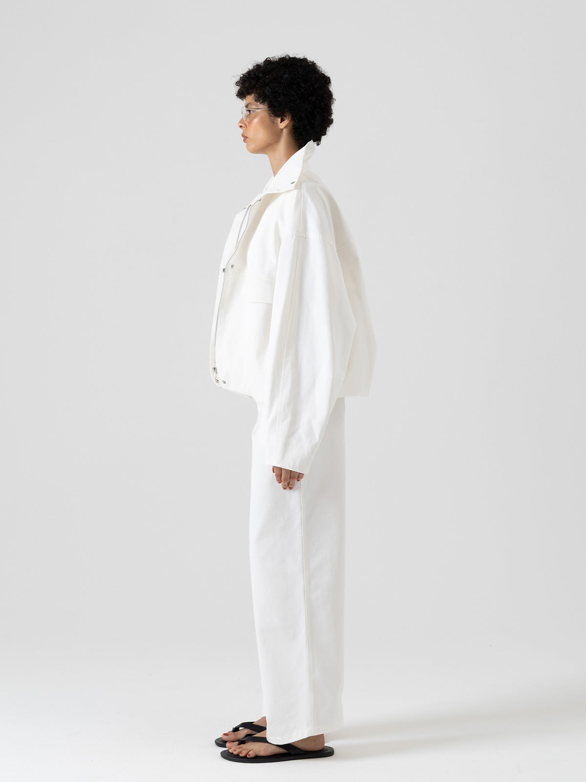 LAYERED CHINO BLOUSON