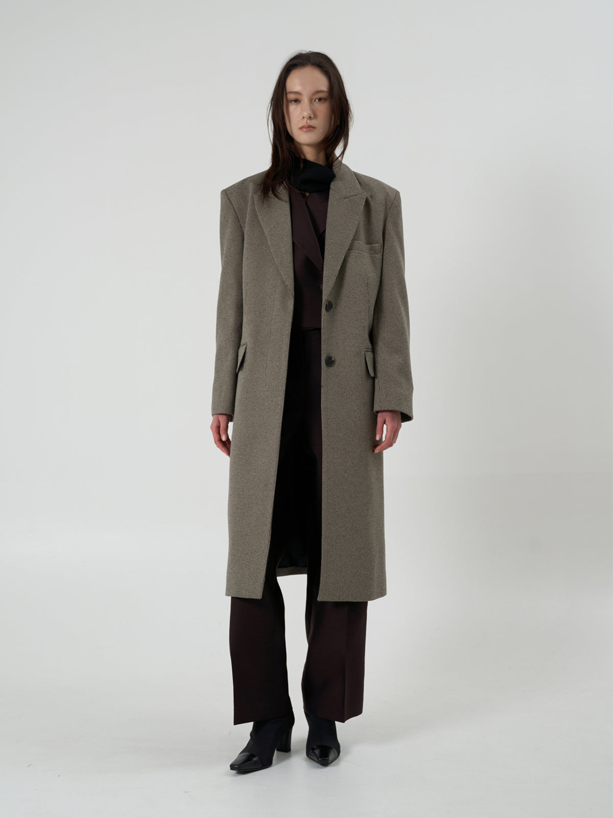 【BLOSSOM】CANAE HIDDEN TRENCH COAT