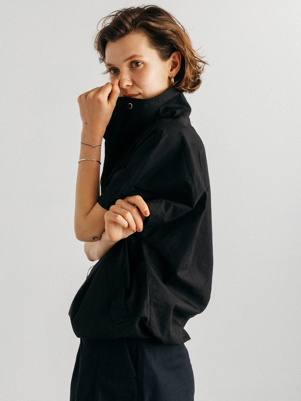 UTILITY ANORAK TOP
