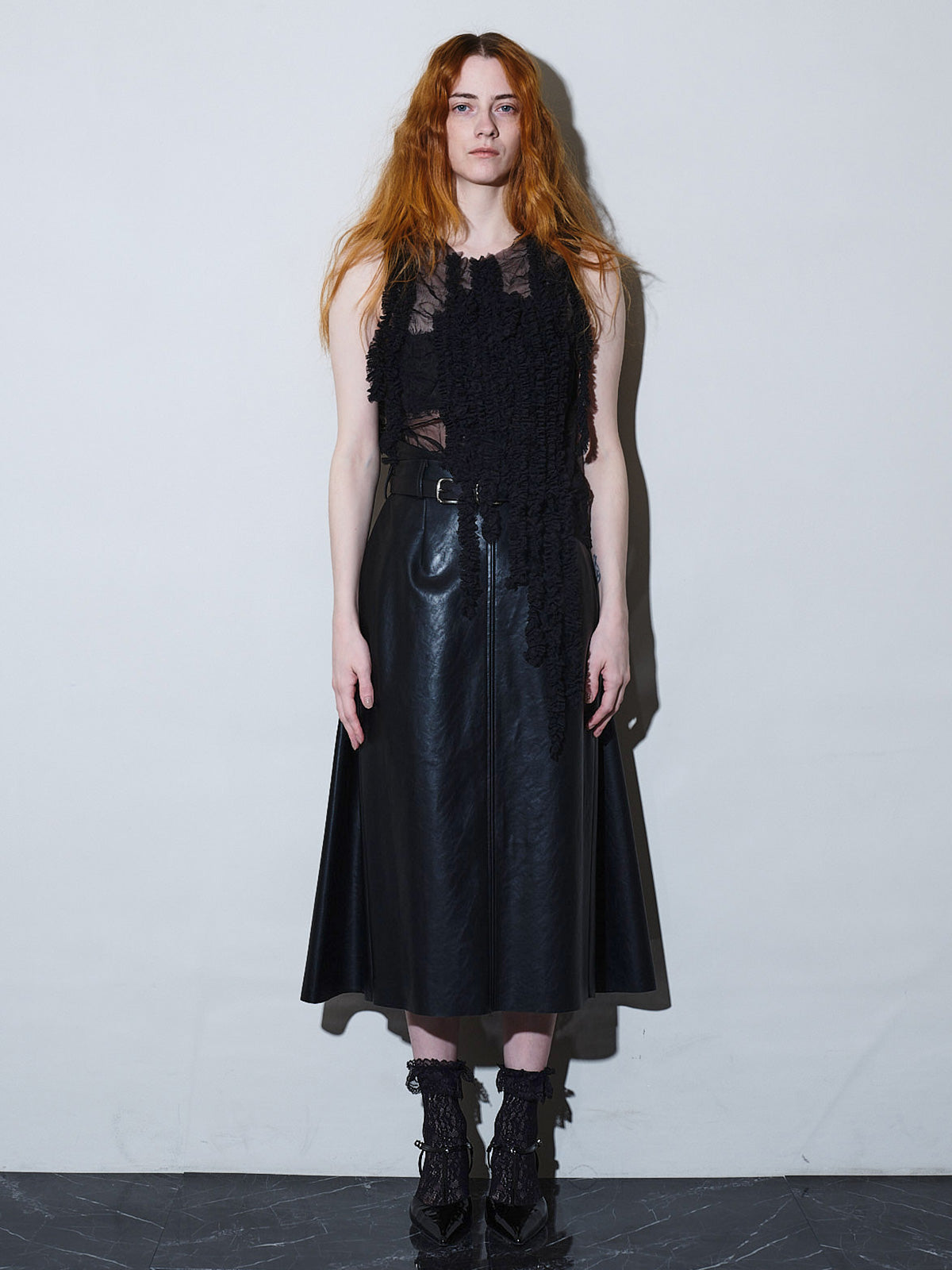 【Pre-order】Washer eternal frill blouse