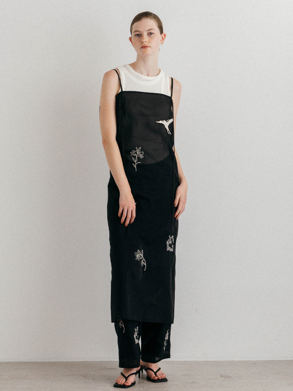 FRAGMENT VEIL DRESS