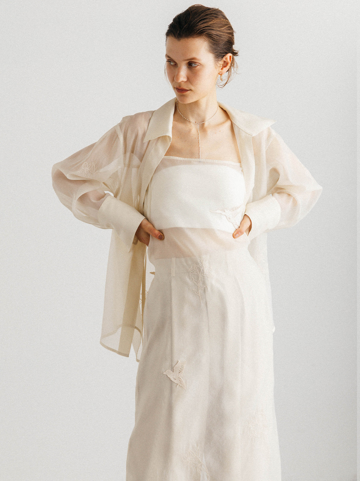 FRAGMENT VEIL SHIRT