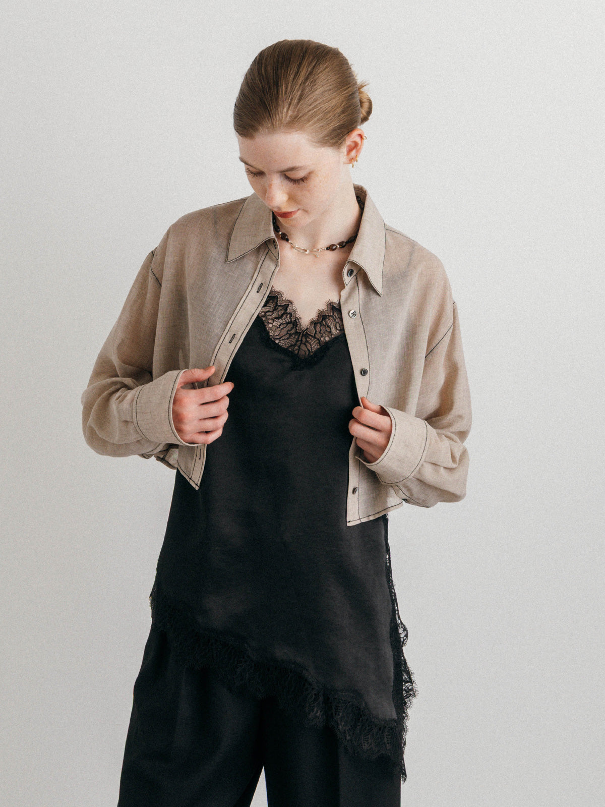 SHEER SHIRT