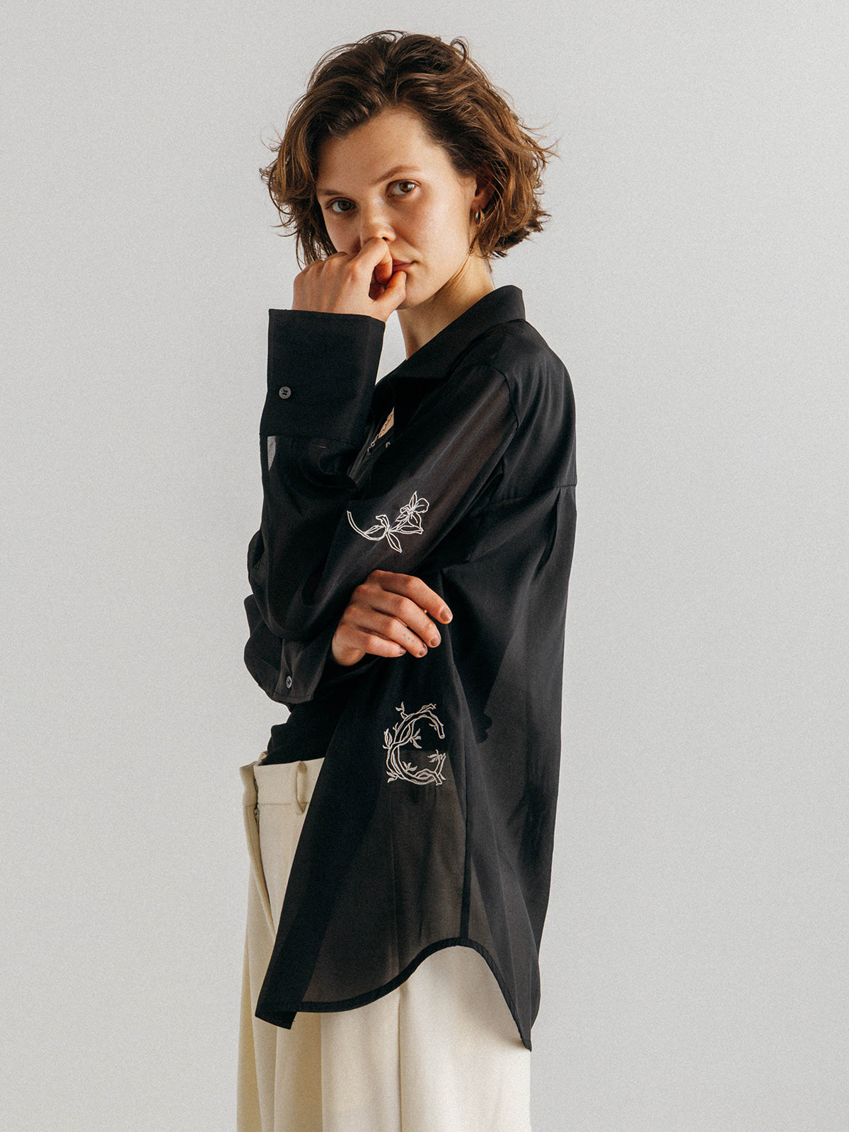 FRAGMENT VEIL SHIRT