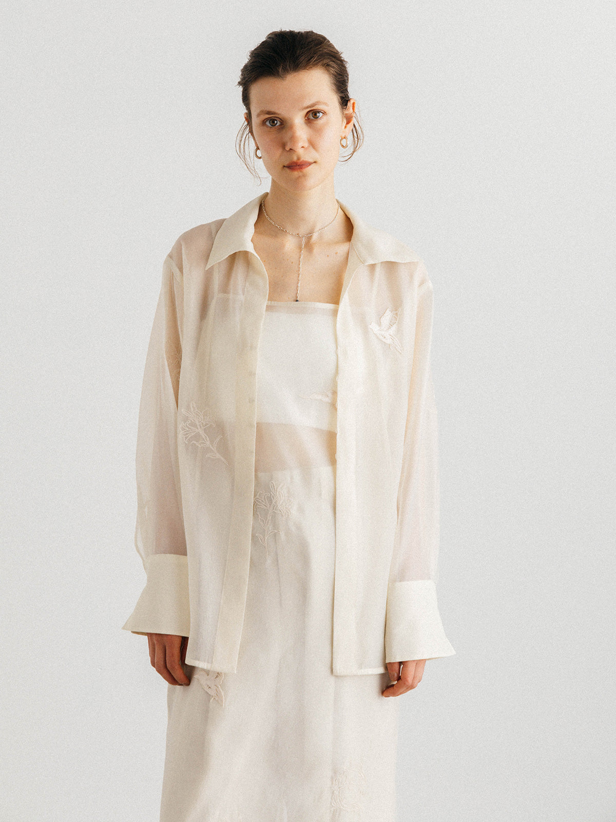 FRAGMENT VEIL SHIRT