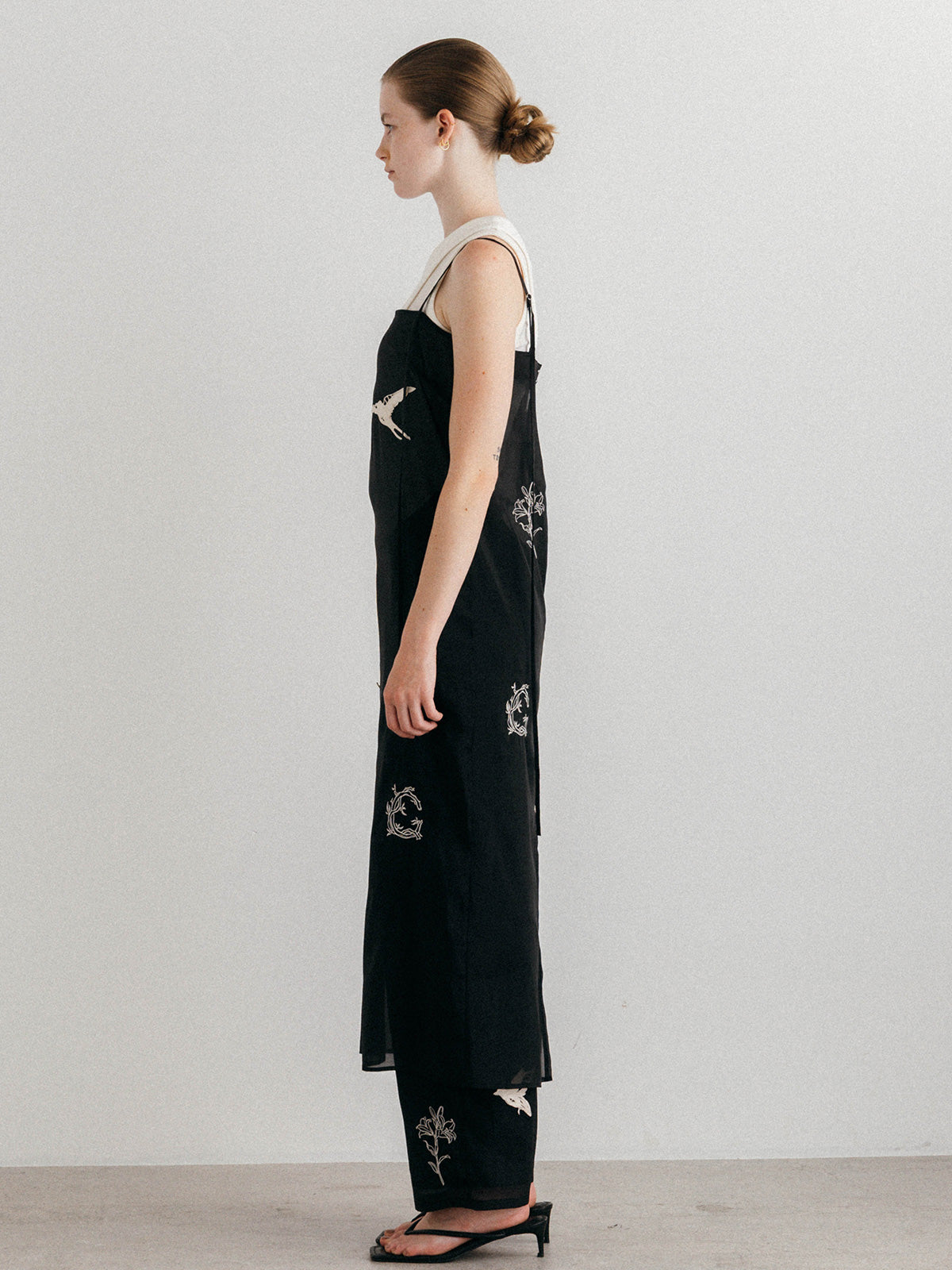 FRAGMENT VEIL DRESS