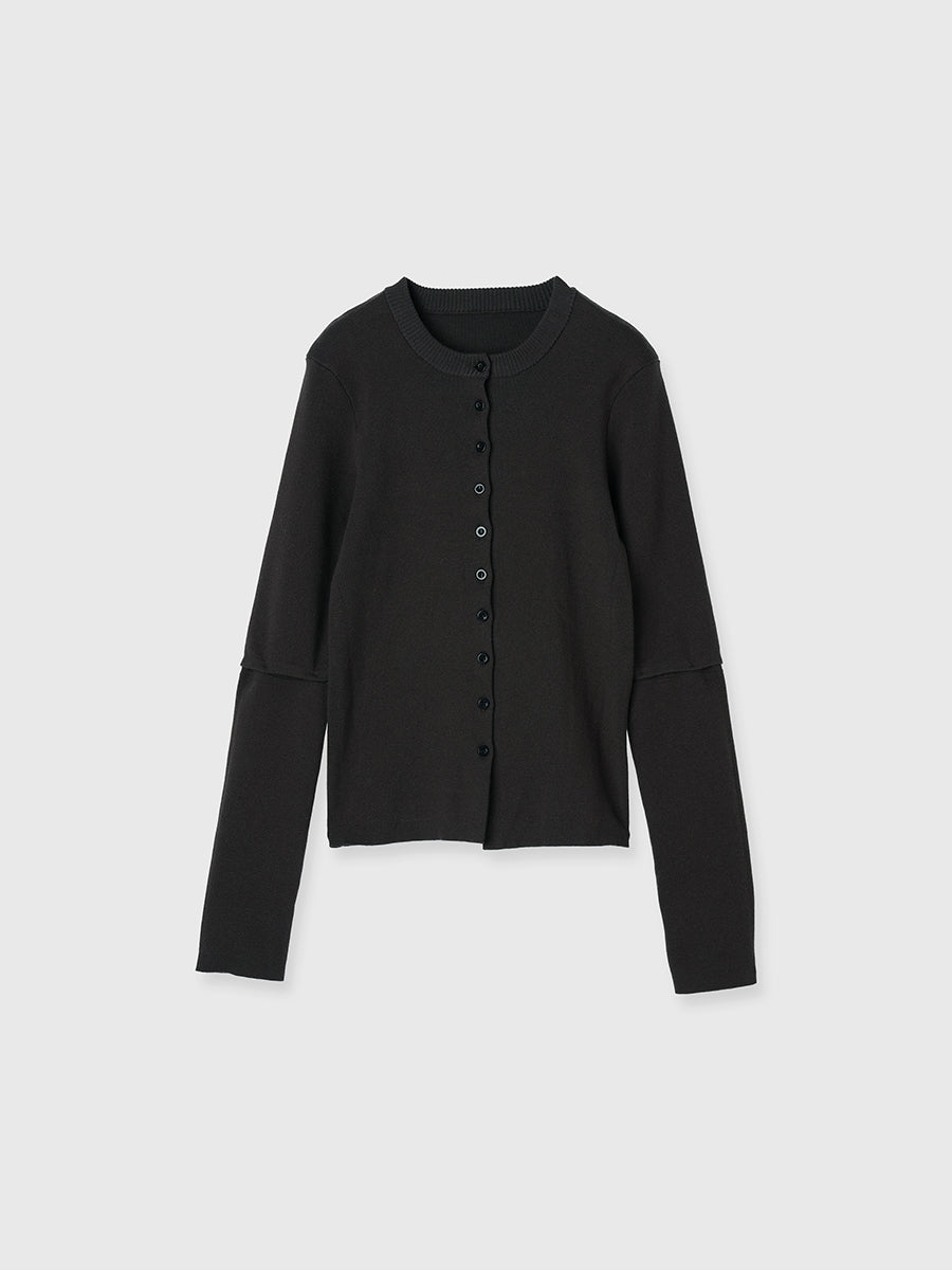 COTTON SILK MULTI KNIT TOPS