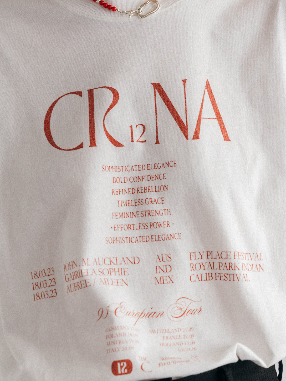 PARMANENT TEE(RED CR12NA)