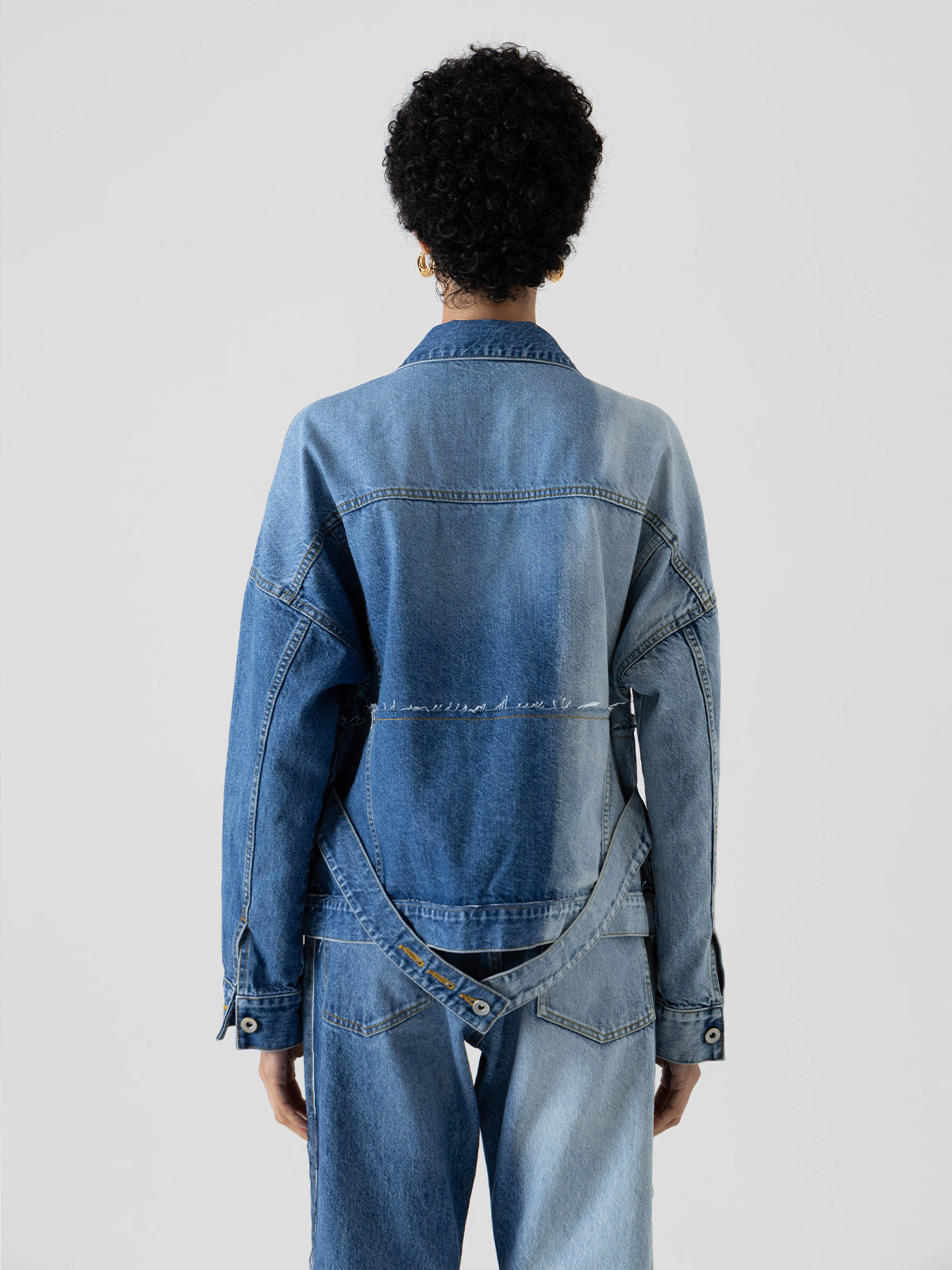GRADATION WASH DENIM JACKET