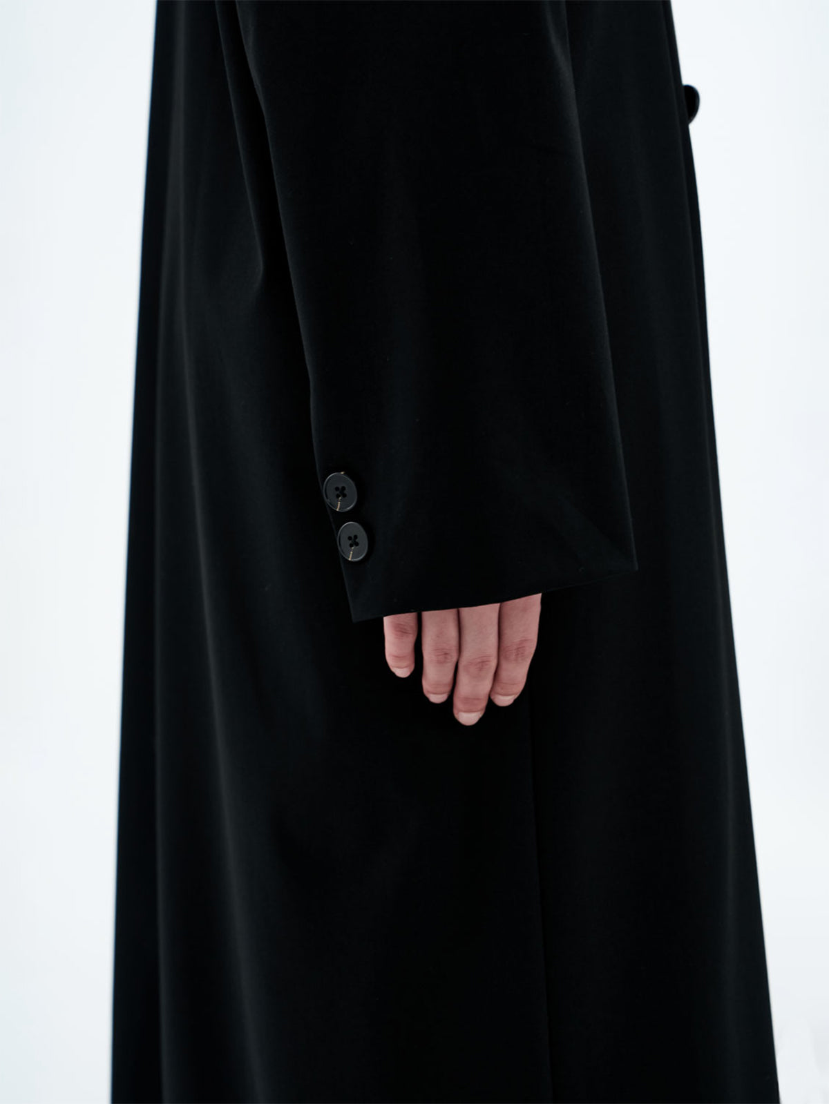 【Studio Doe】StuTurn-Up Cuff Tailored Coat