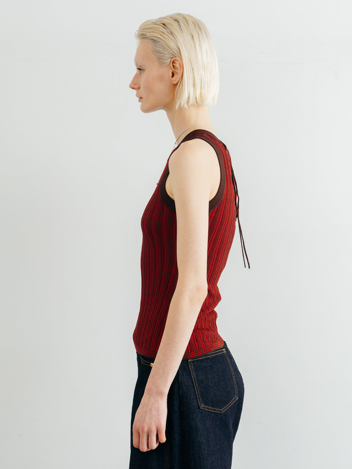 TUCK STITCH TANK TOP