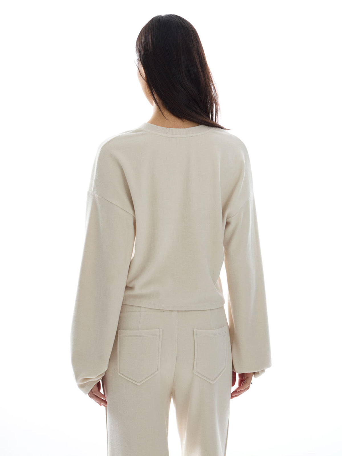 【Studio Doe】Molly Ultra Stretch Fleece Open-Front Top