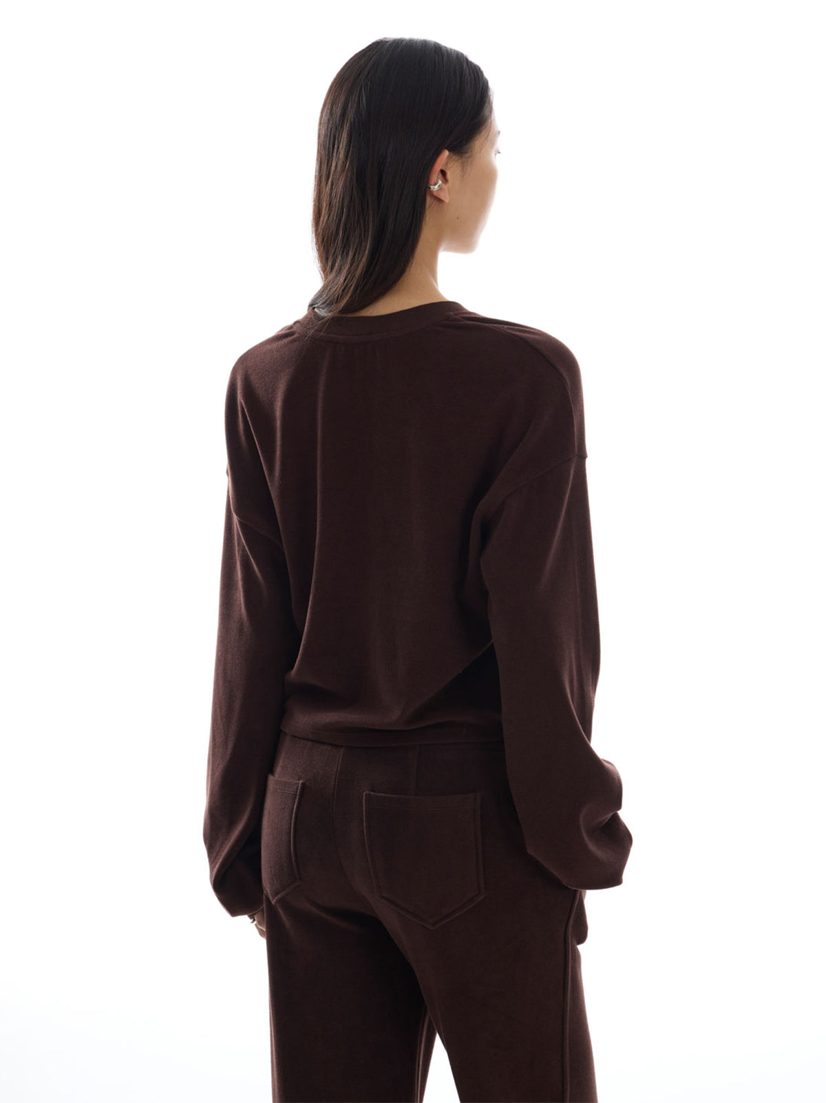 【Studio Doe】Molly Ultra Stretch Fleece Open-Front Top