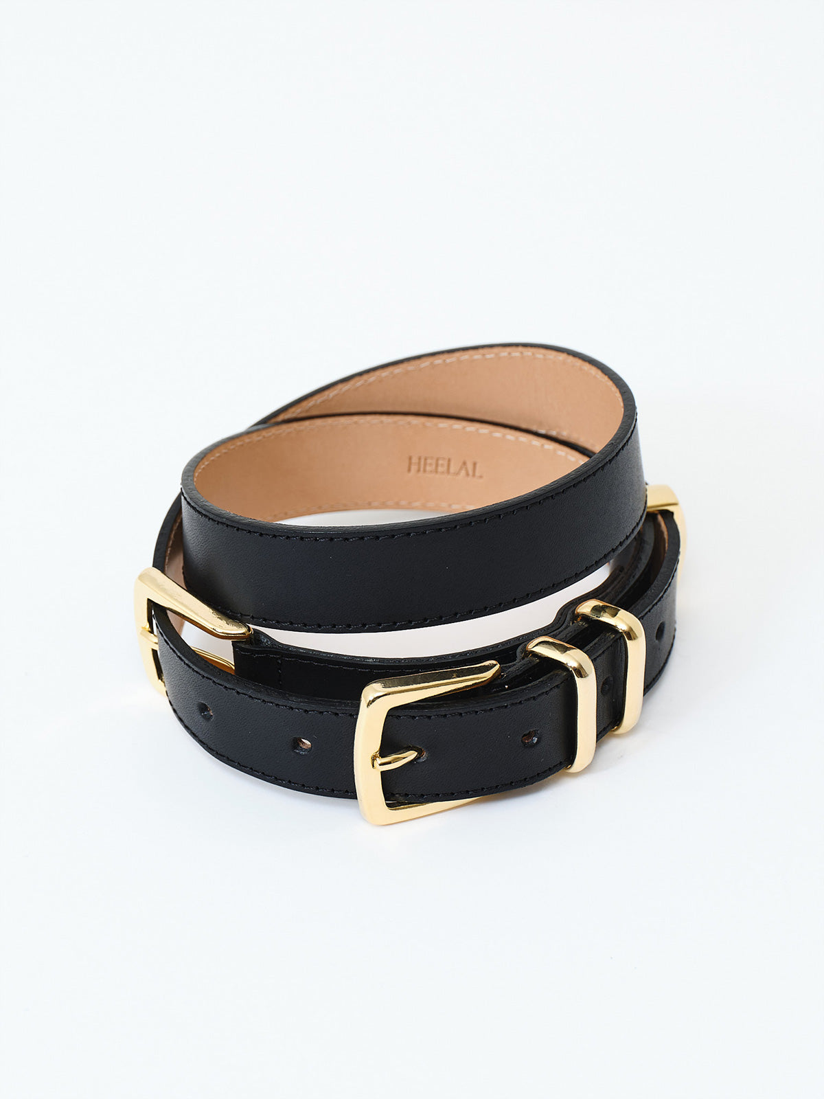 【Pre-order】Double Clasp Leather Belt