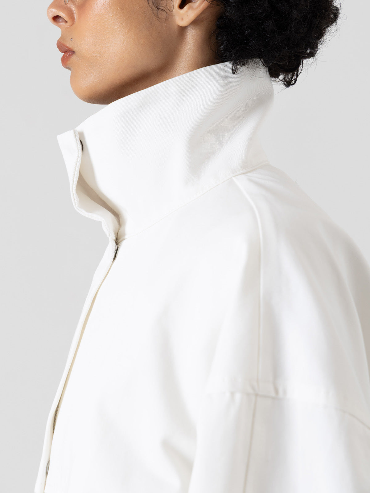 LAYERED CHINO BLOUSON