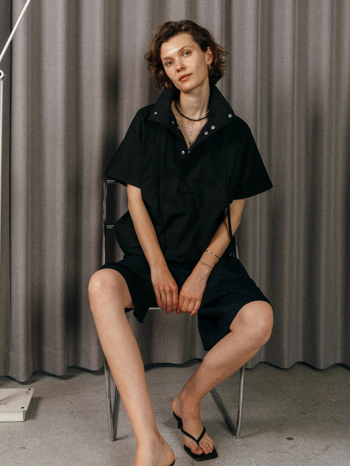 UTILITY ANORAK TOP