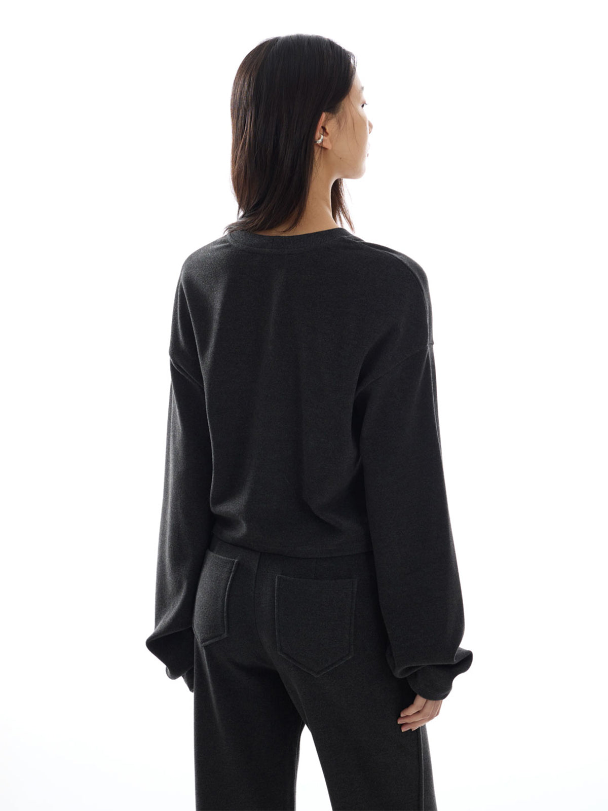 【Studio Doe】Molly Ultra Stretch Fleece Open-Front Top