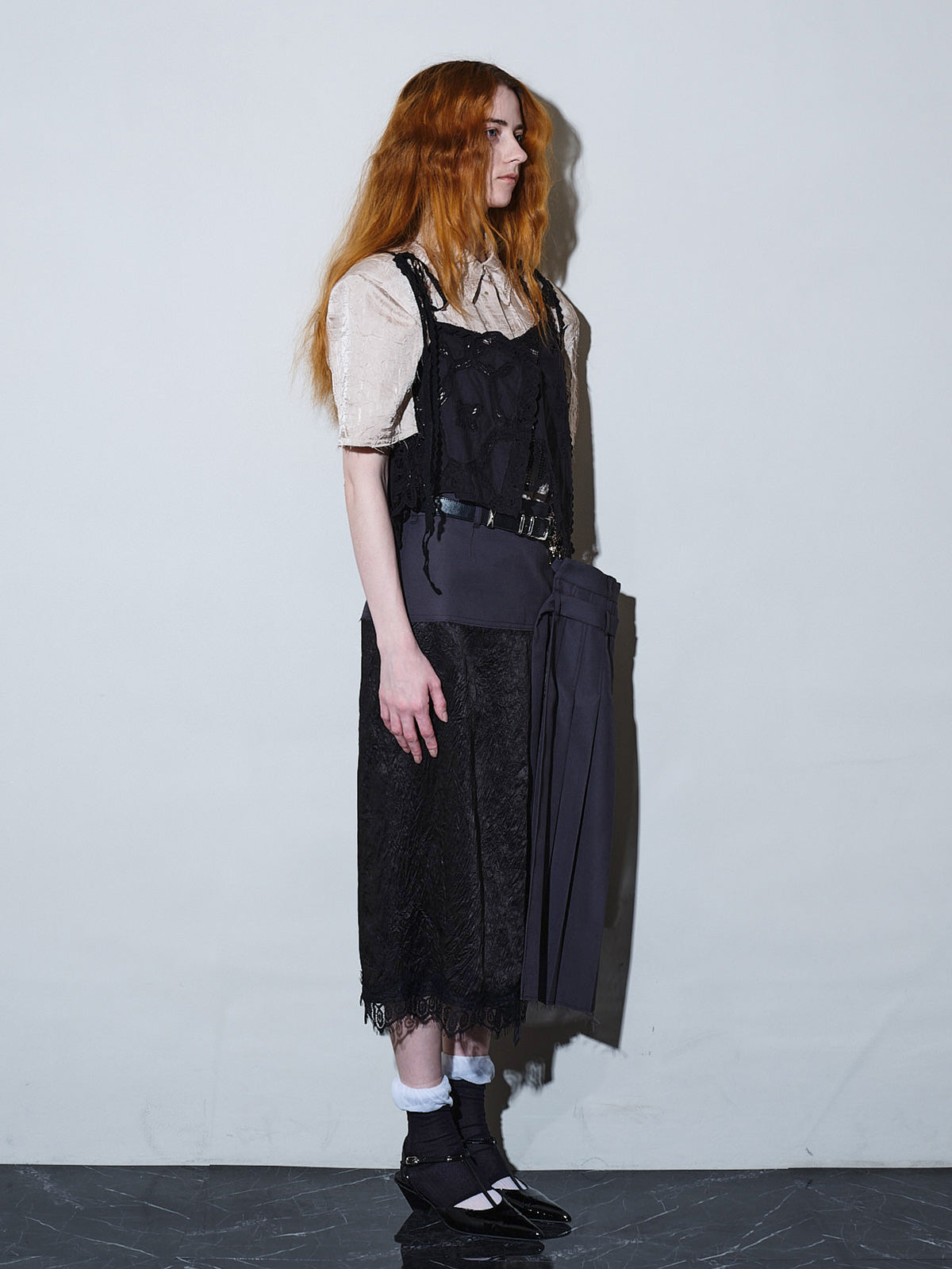 Masquerade pleats skirt