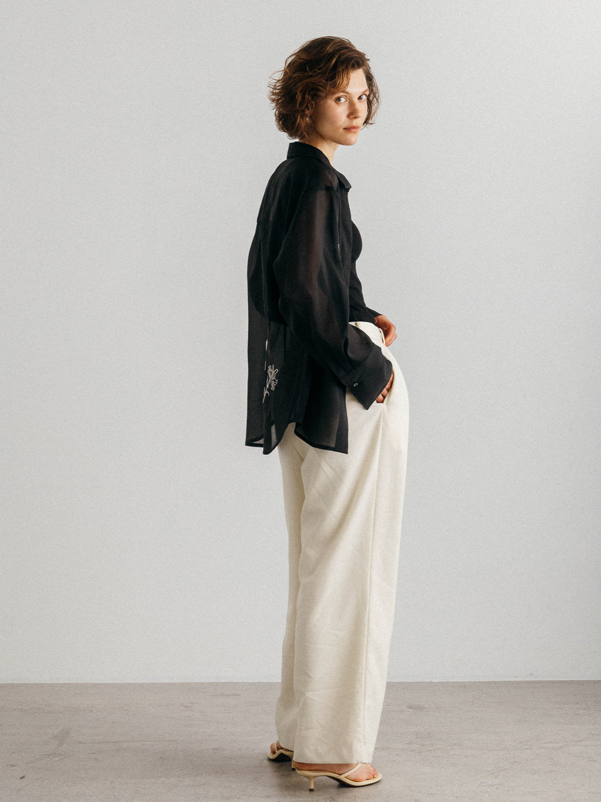 FRAGMENT VEIL SHIRT