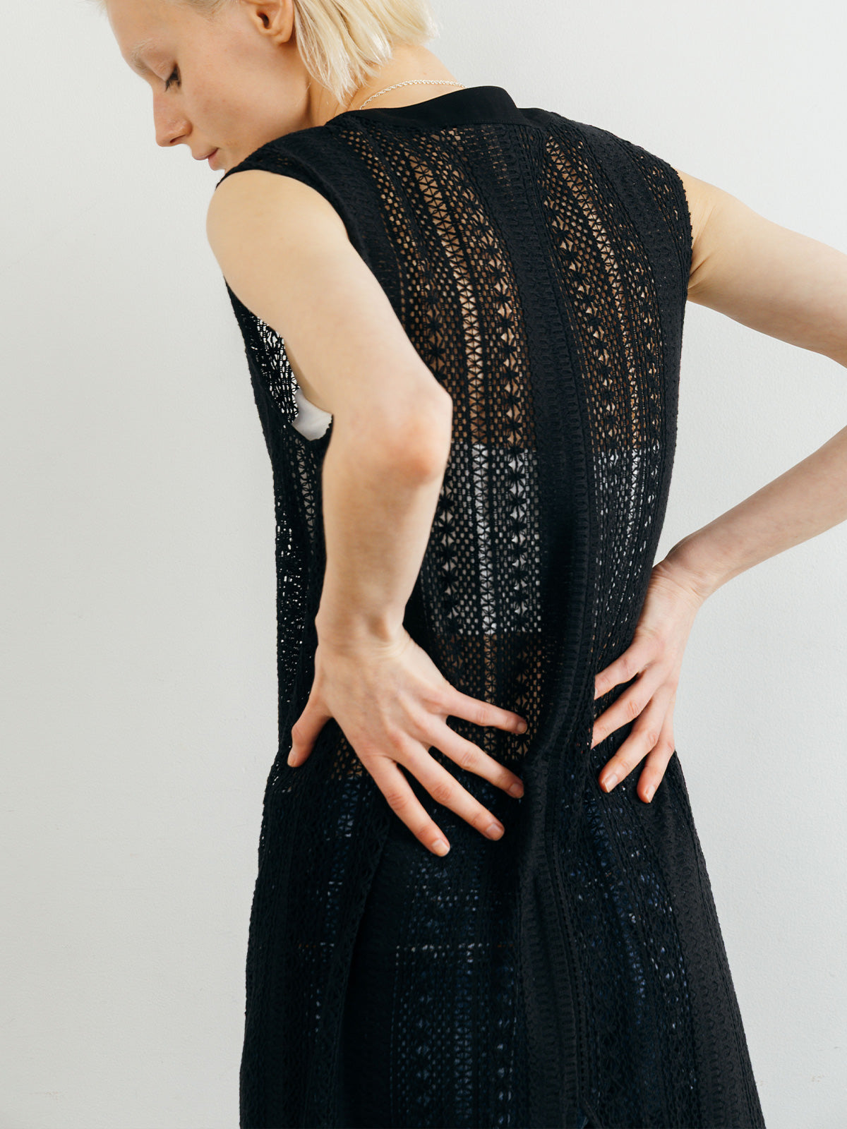 SHEER LONG ONEPIECE