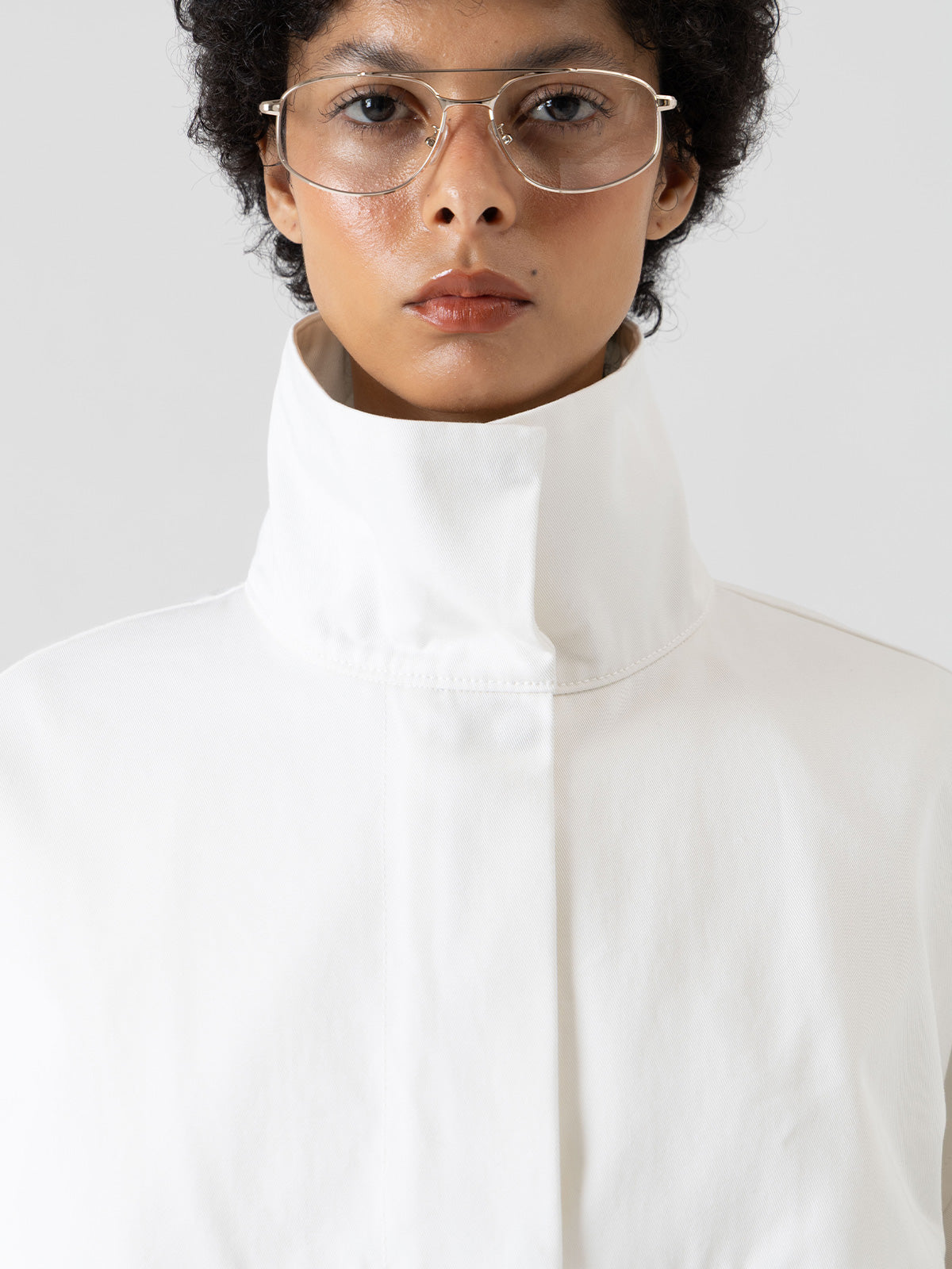 LAYERED CHINO BLOUSON