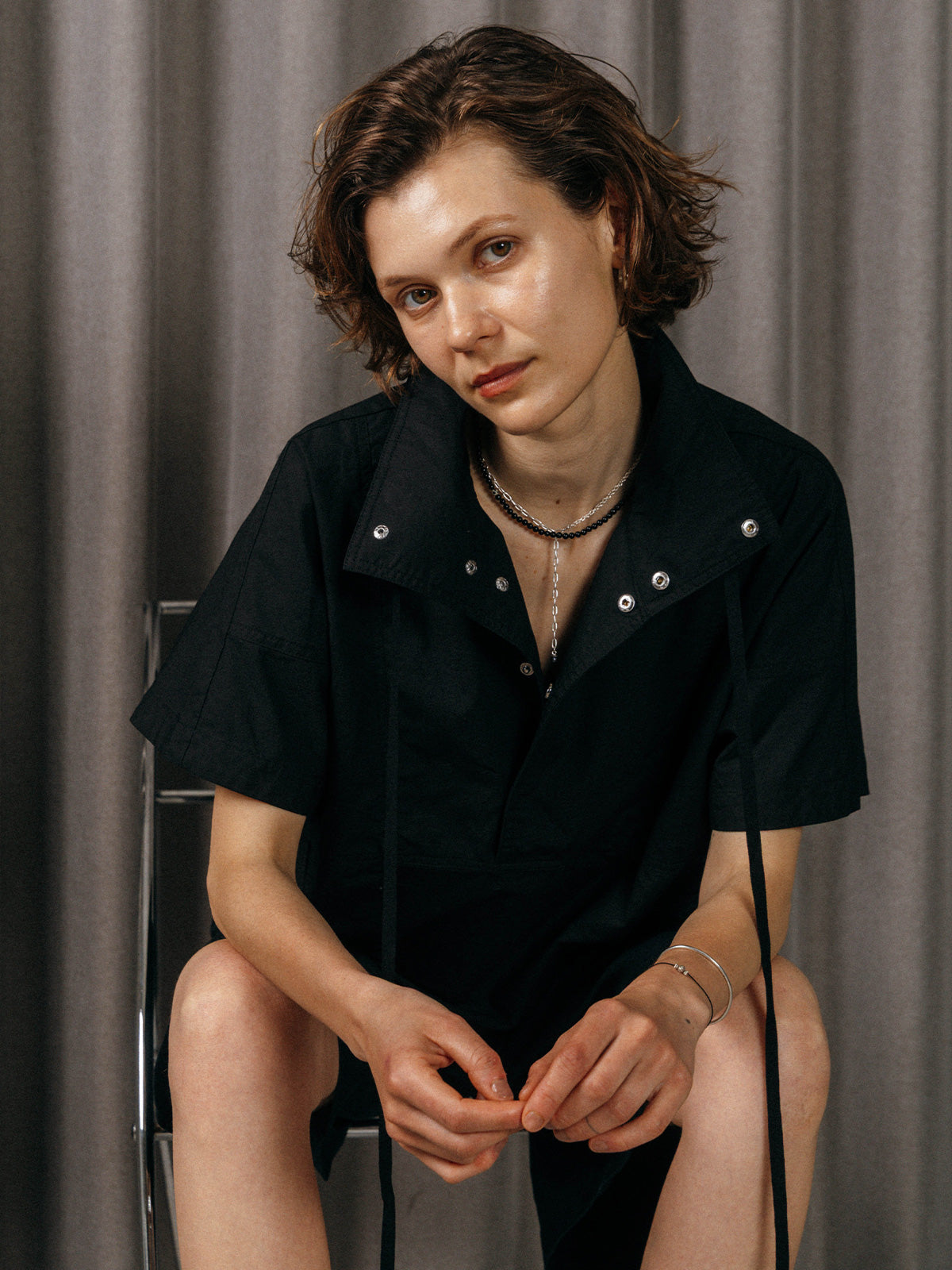 UTILITY ANORAK TOP