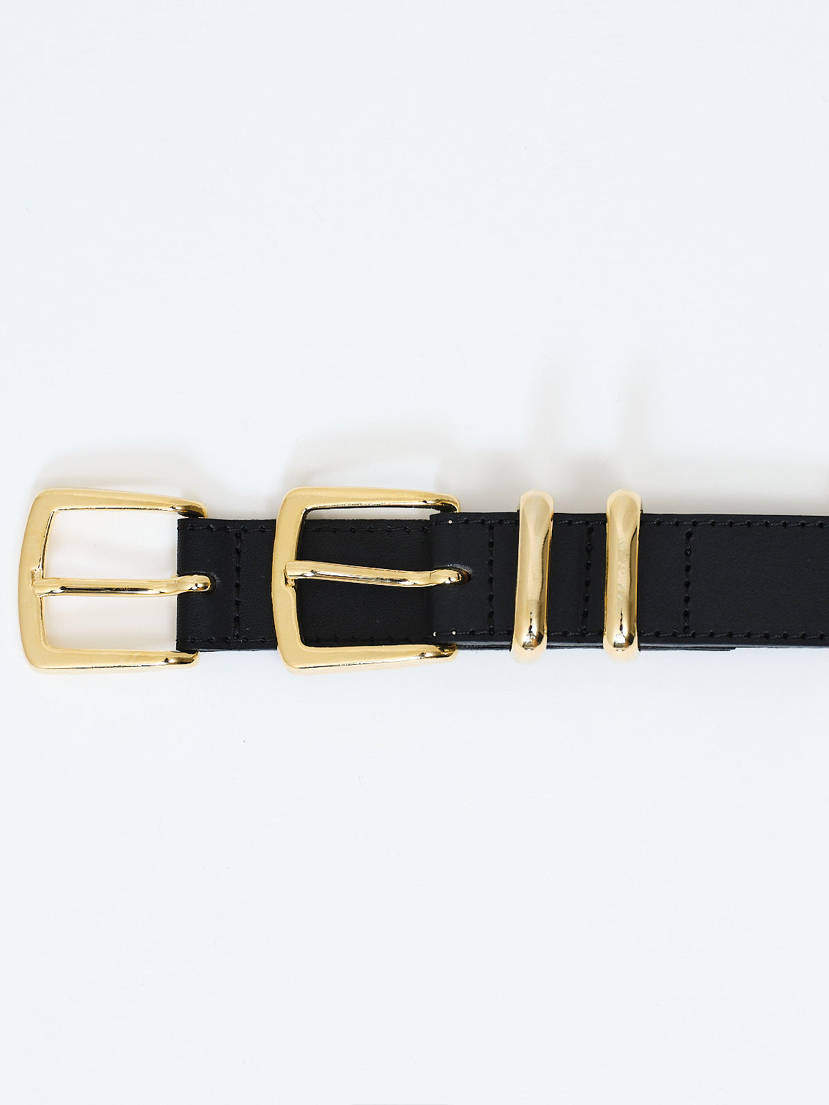 【Pre-order】Double Clasp Leather Belt