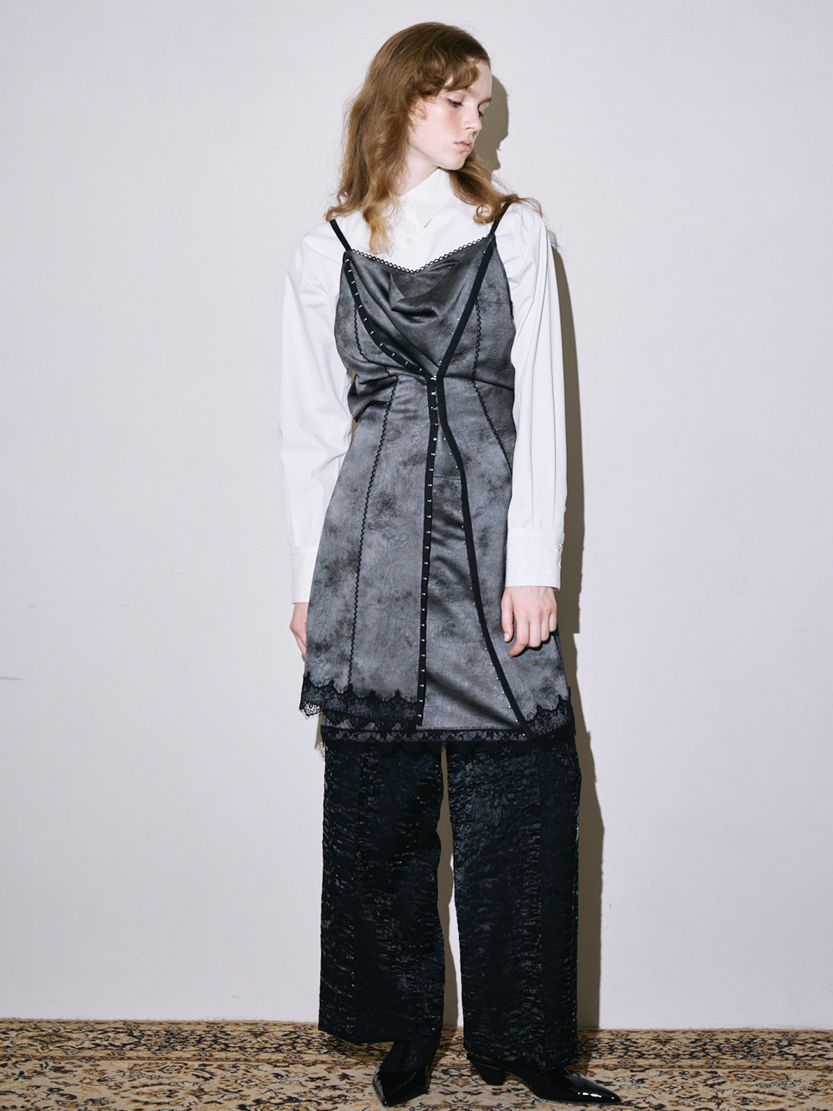 Desert satin pants
