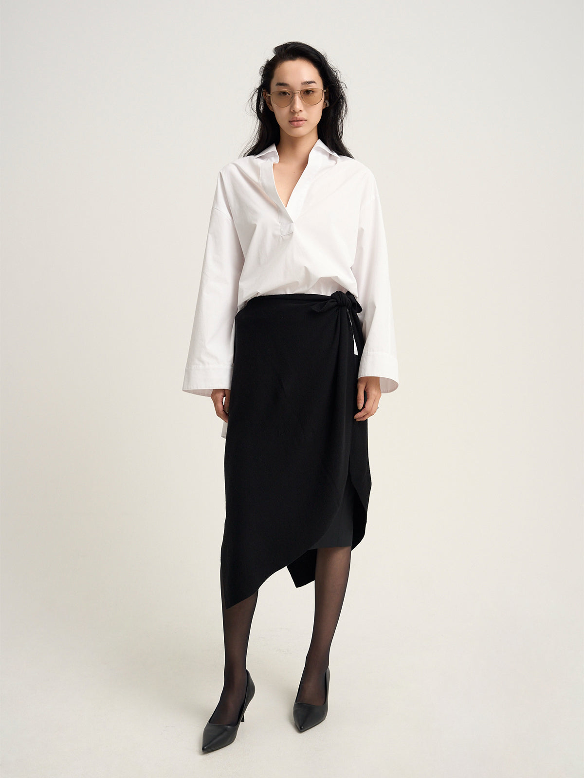 【Venica】Dolman over skipper shirt