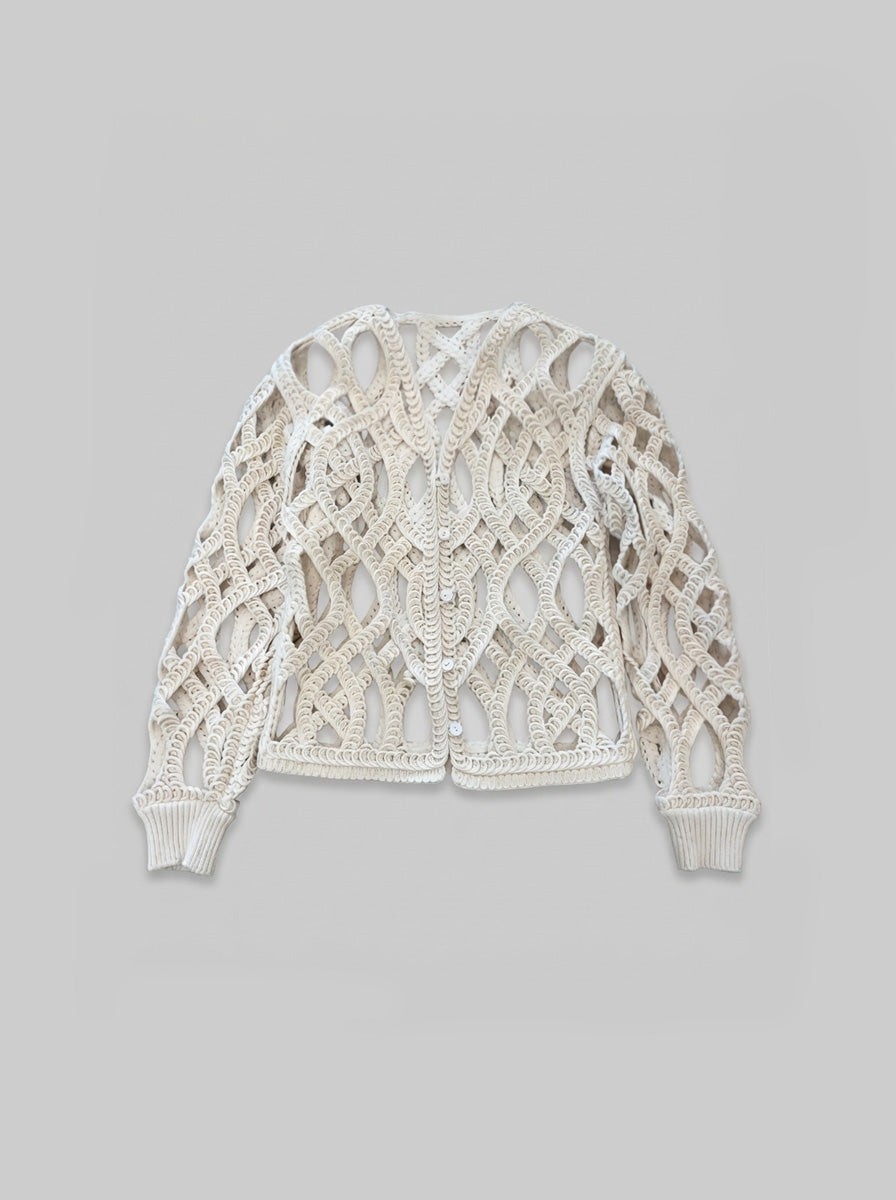 NEEDLEWORK CARDIGAN