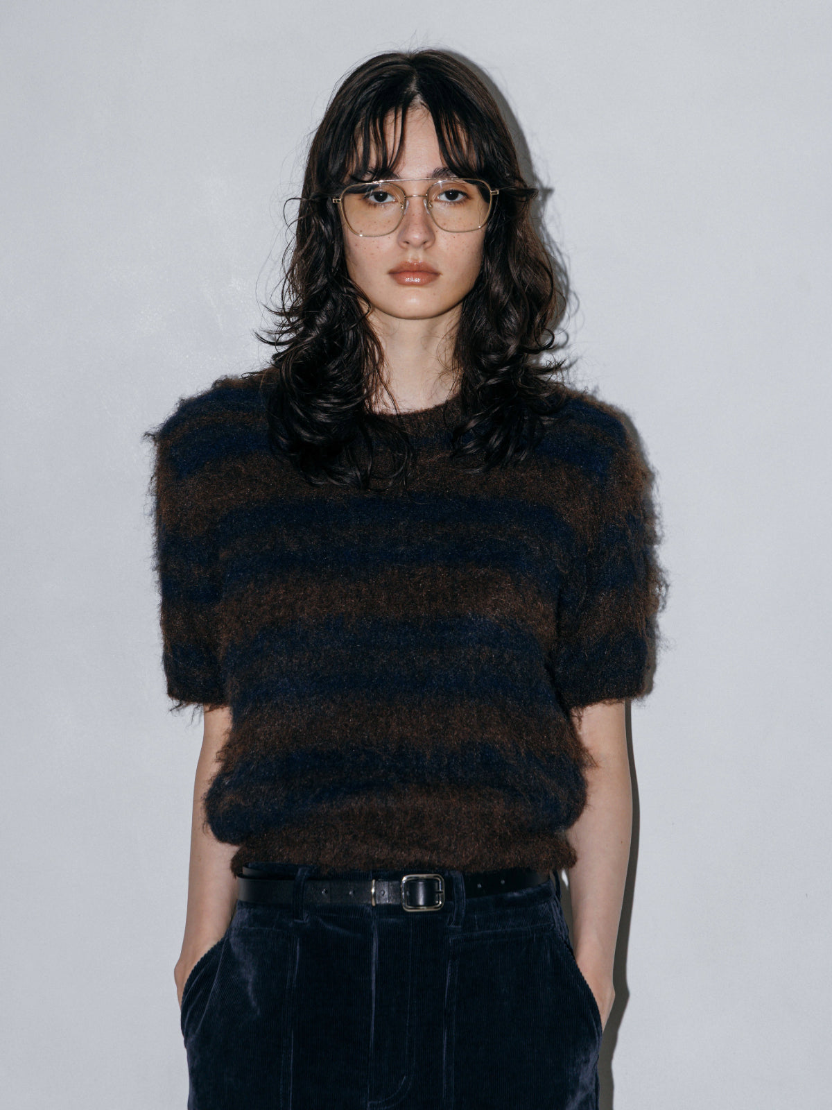 SOFT BRUSHED KNIT TOP