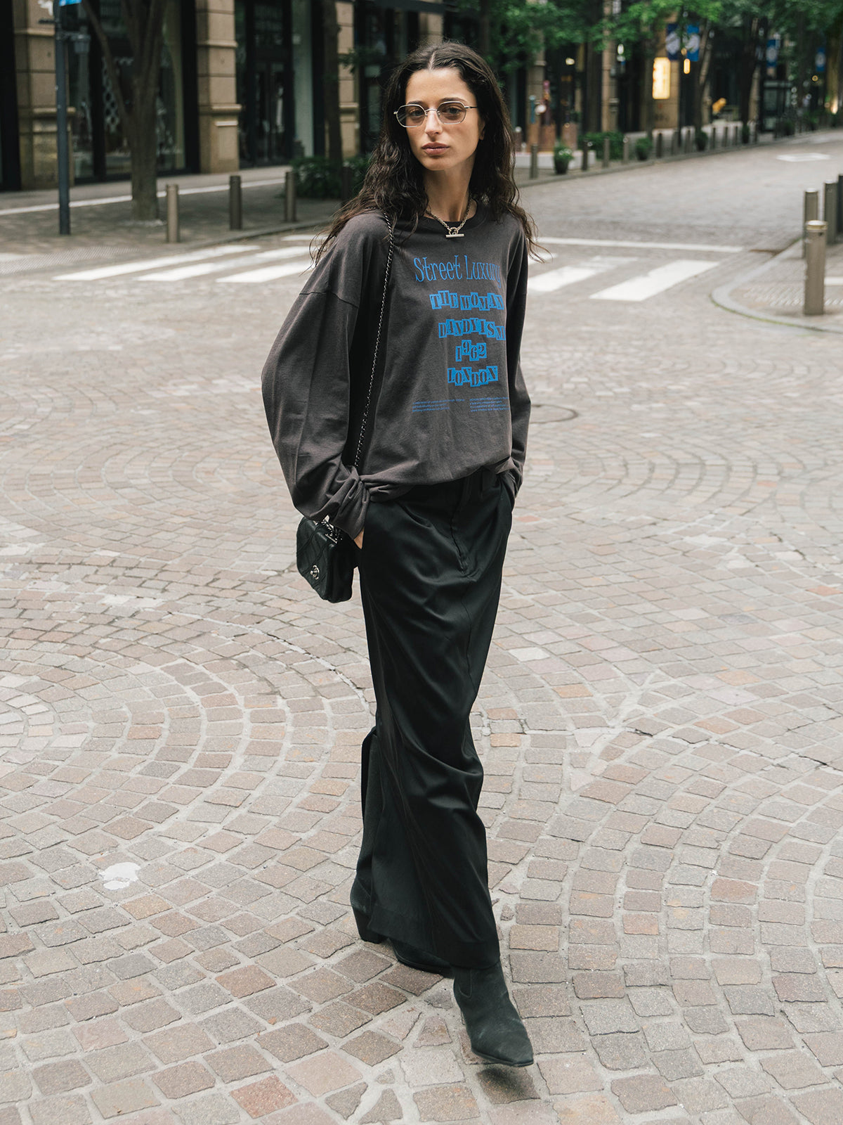 PARMANENT L/S TEE(Street Luxury)