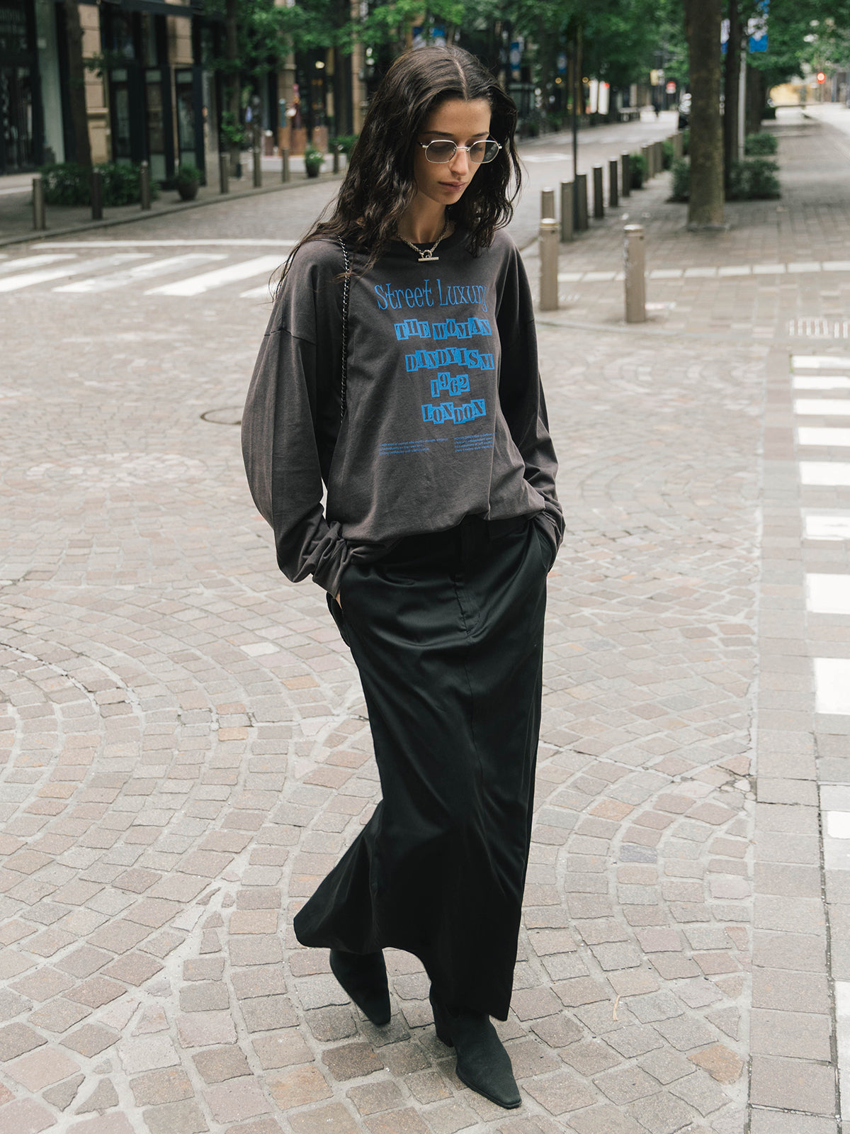 PARMANENT L/S TEE(Street Luxury)