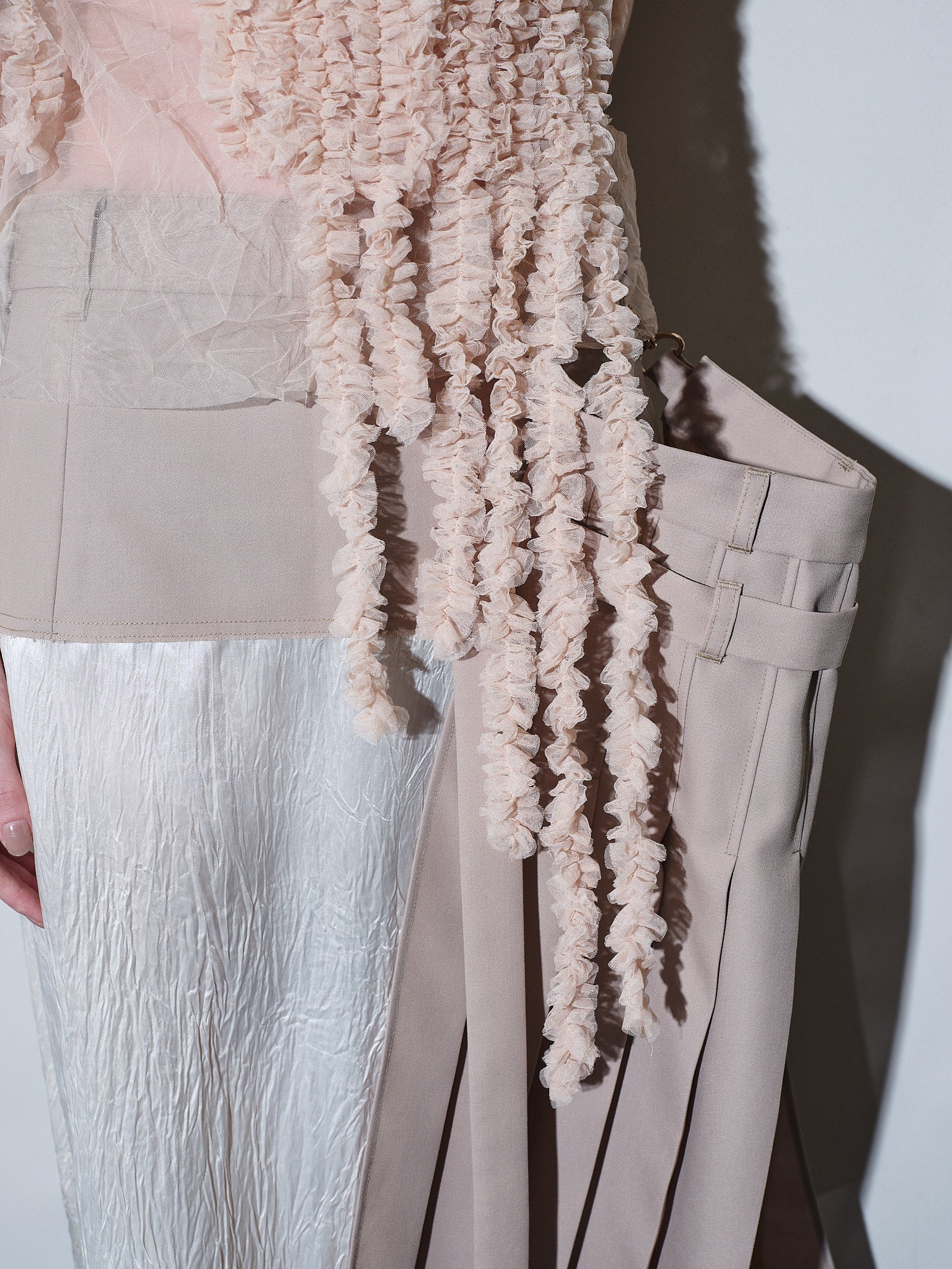 Masquerade pleats skirt