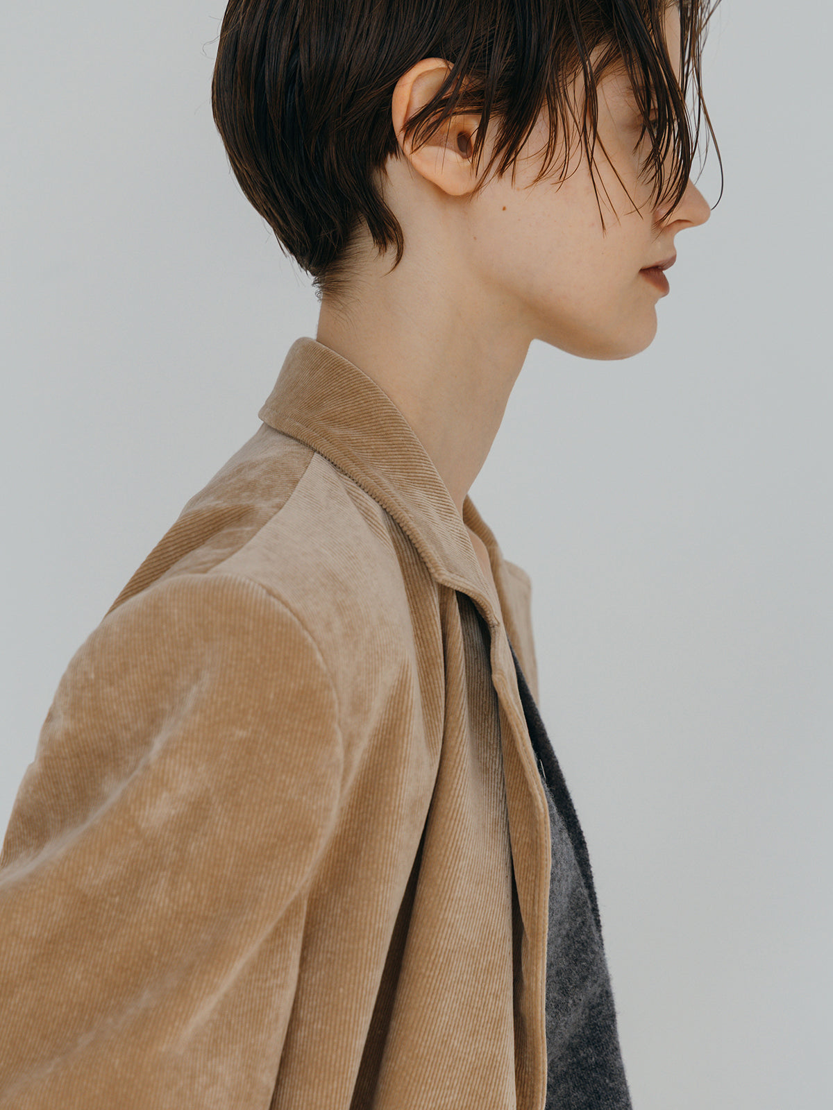 CORDUROY TAILORED JACKET