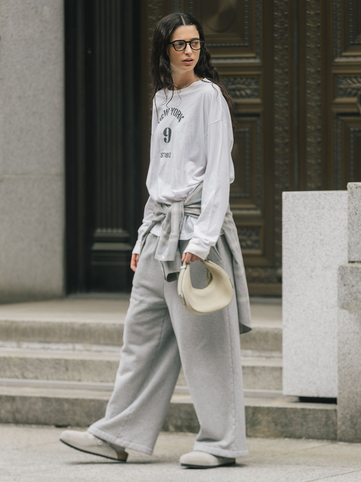 PARMANENT L/S TEE(NEW YORK 9)