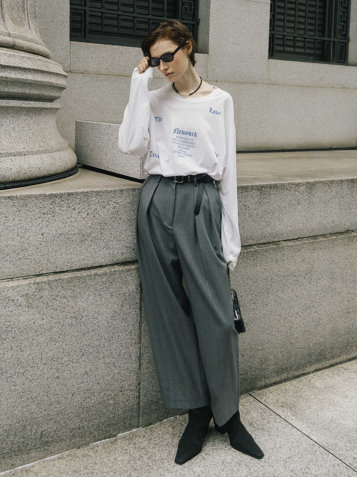 PARMANENT L/S TEE( The Love Time Re)