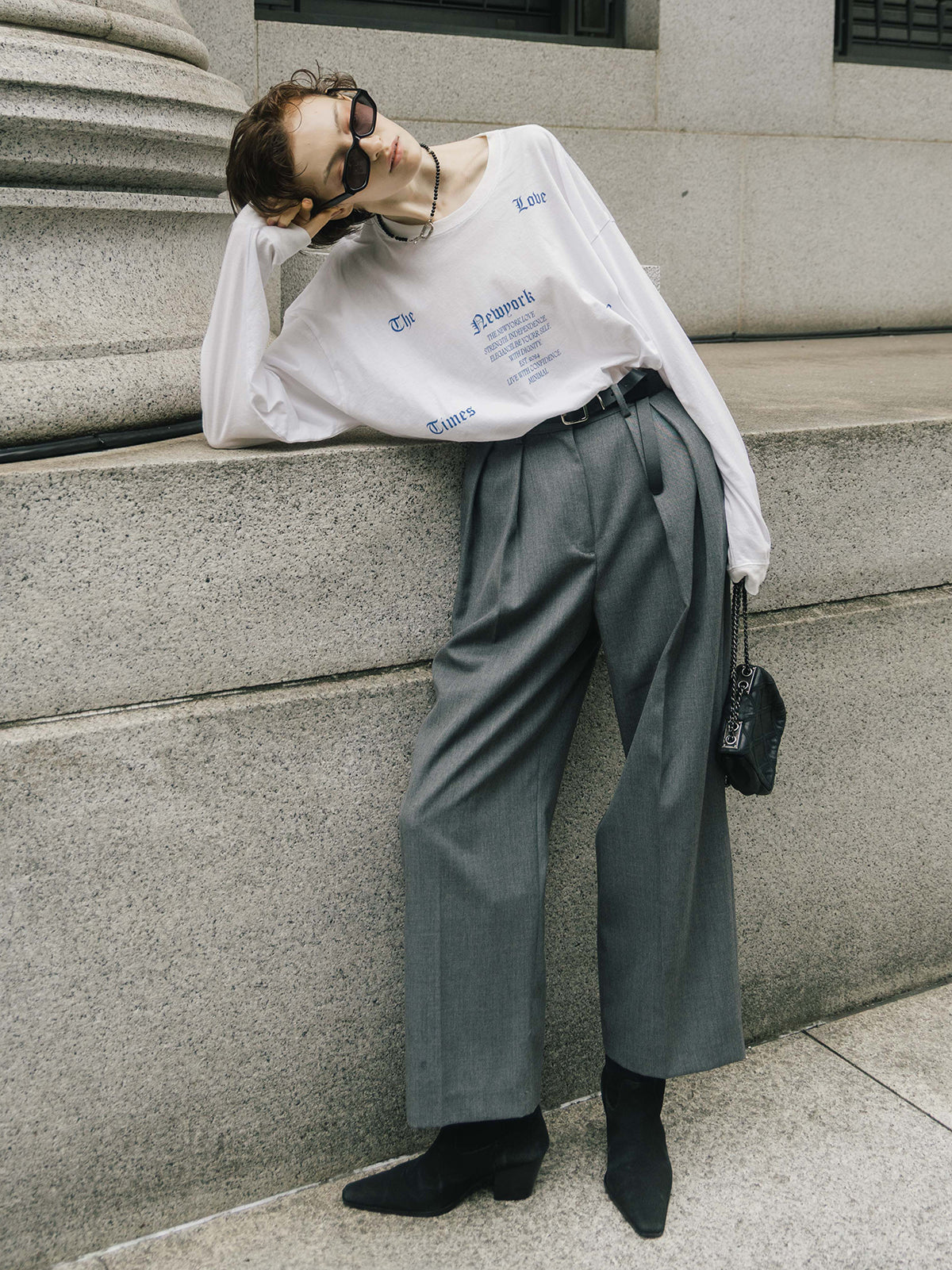 PARMANENT L/S TEE( The Love Time Re)