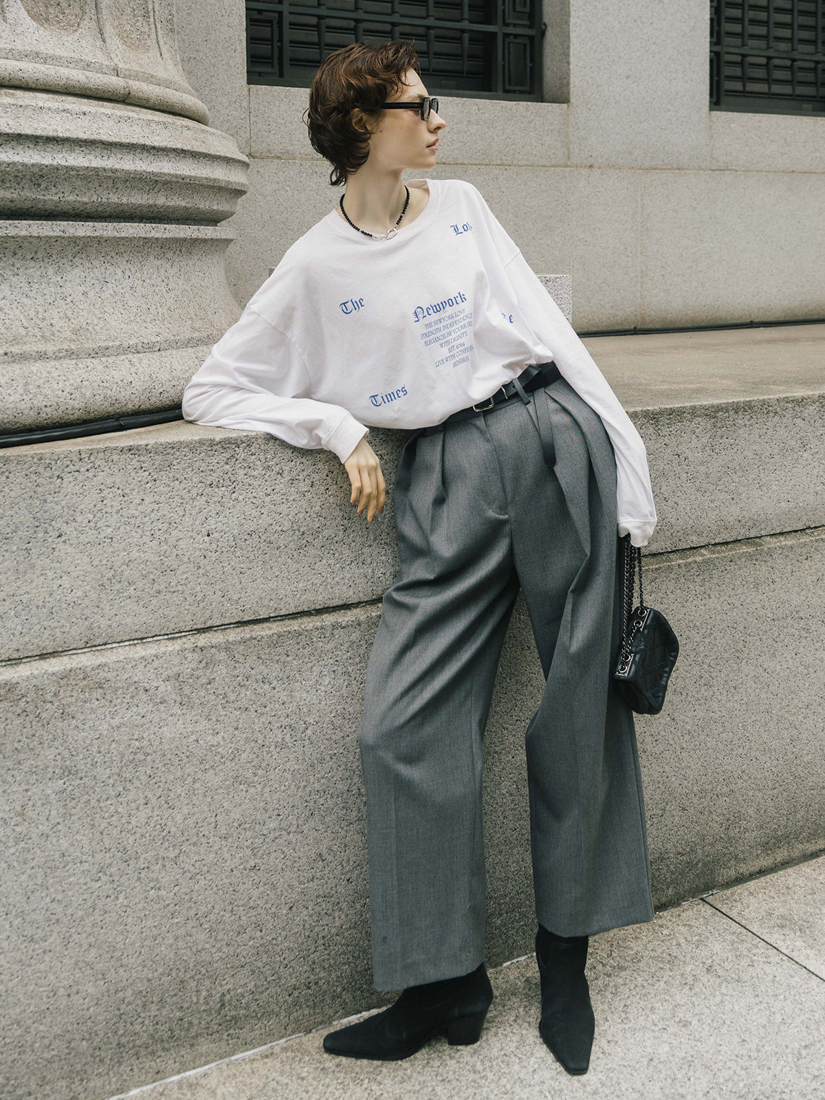PARMANENT L/S TEE( The Love Time Re)