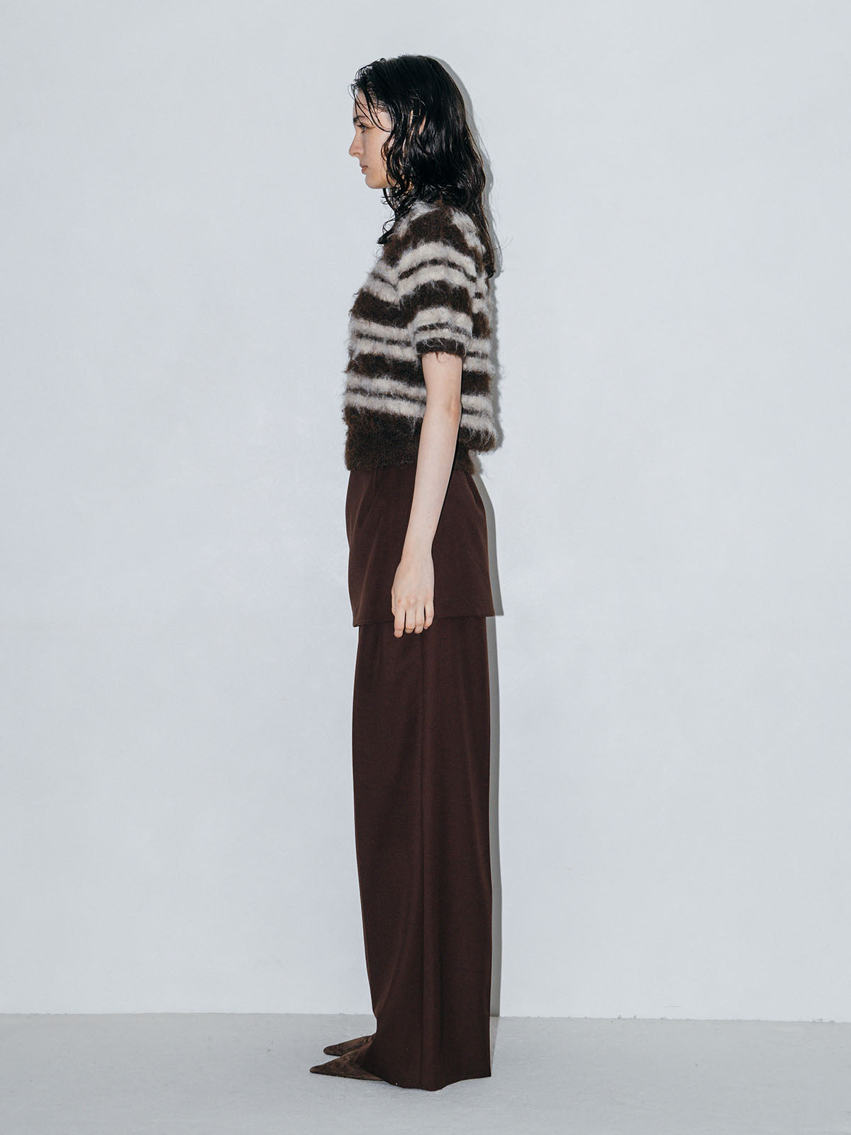 SOFT BRUSHED KNIT TOP