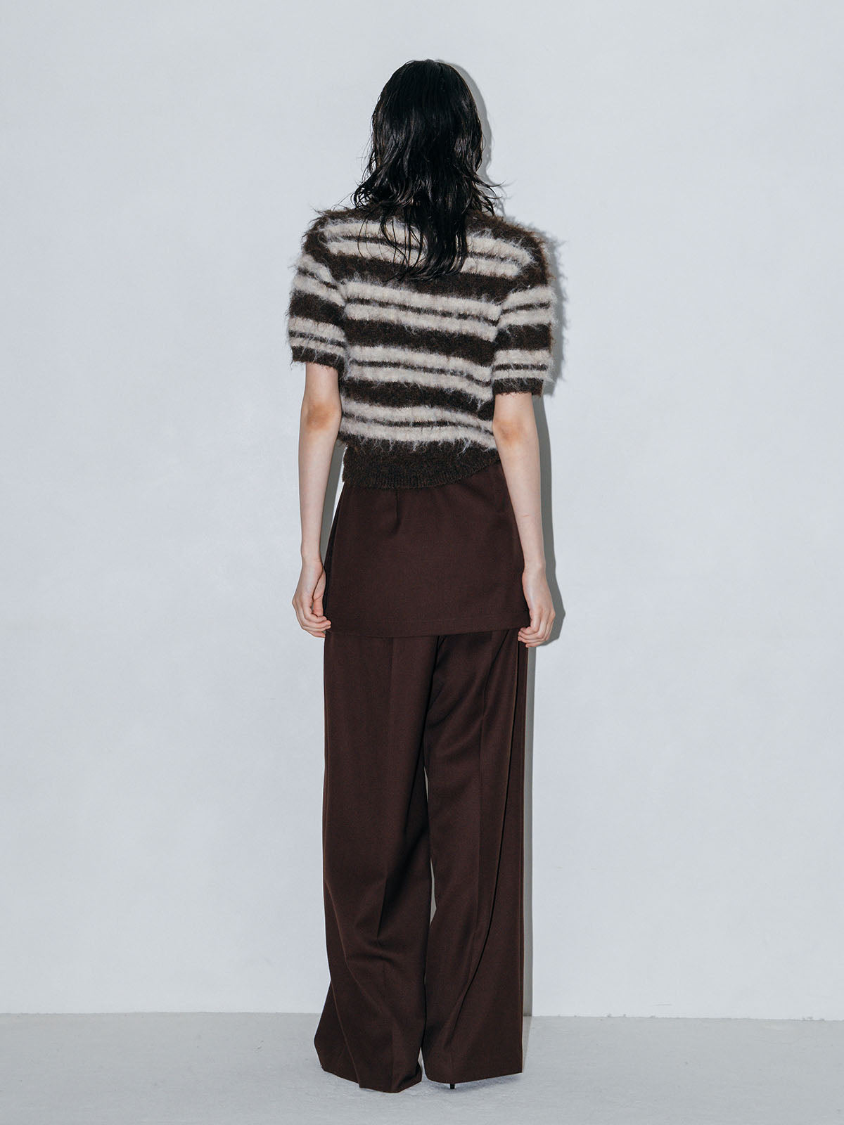 SOFT BRUSHED KNIT TOP