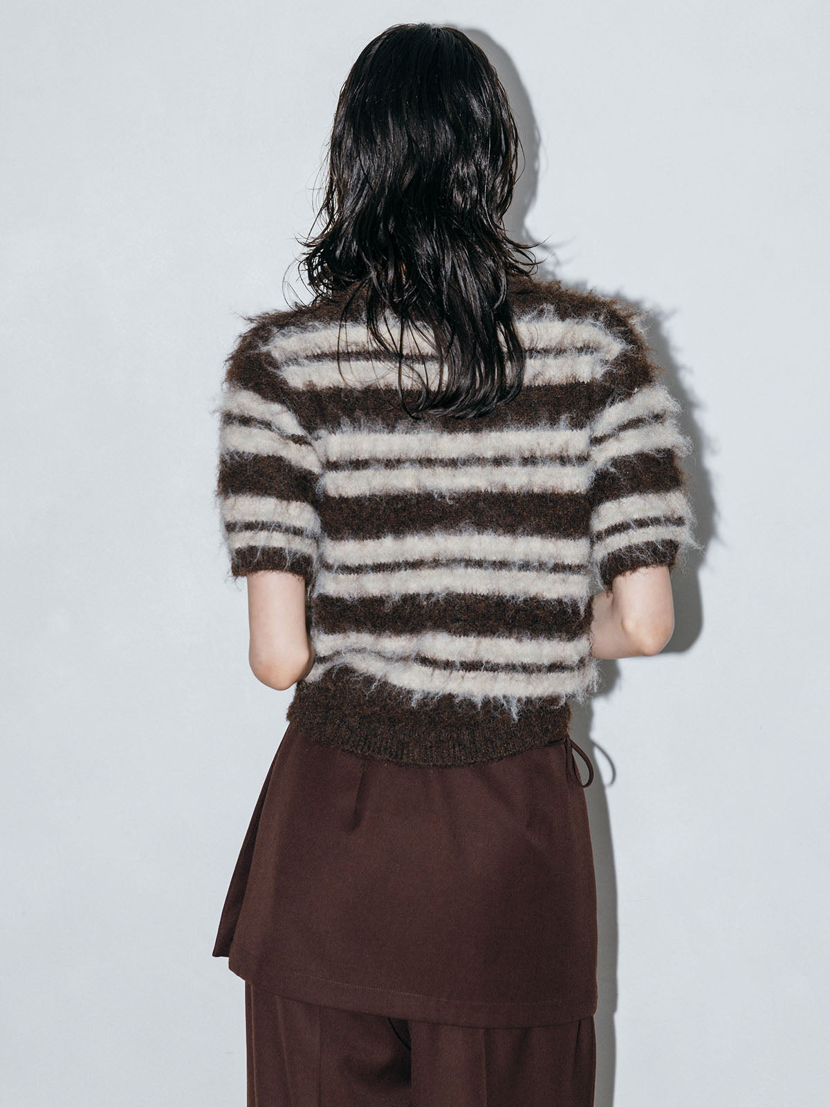 SOFT BRUSHED KNIT TOP