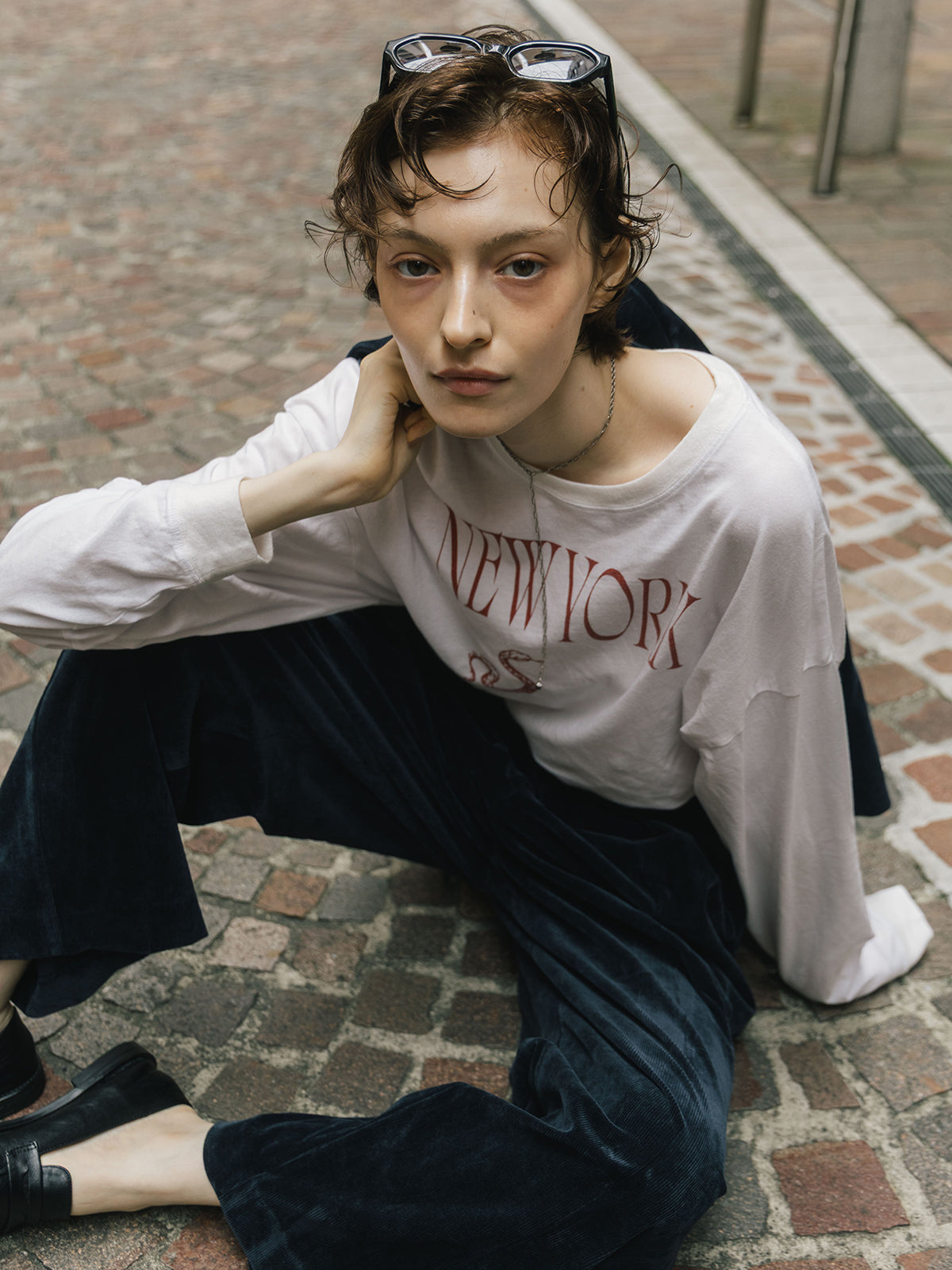 PARMANENT L/S TEE(NEW YORK SNAKE)