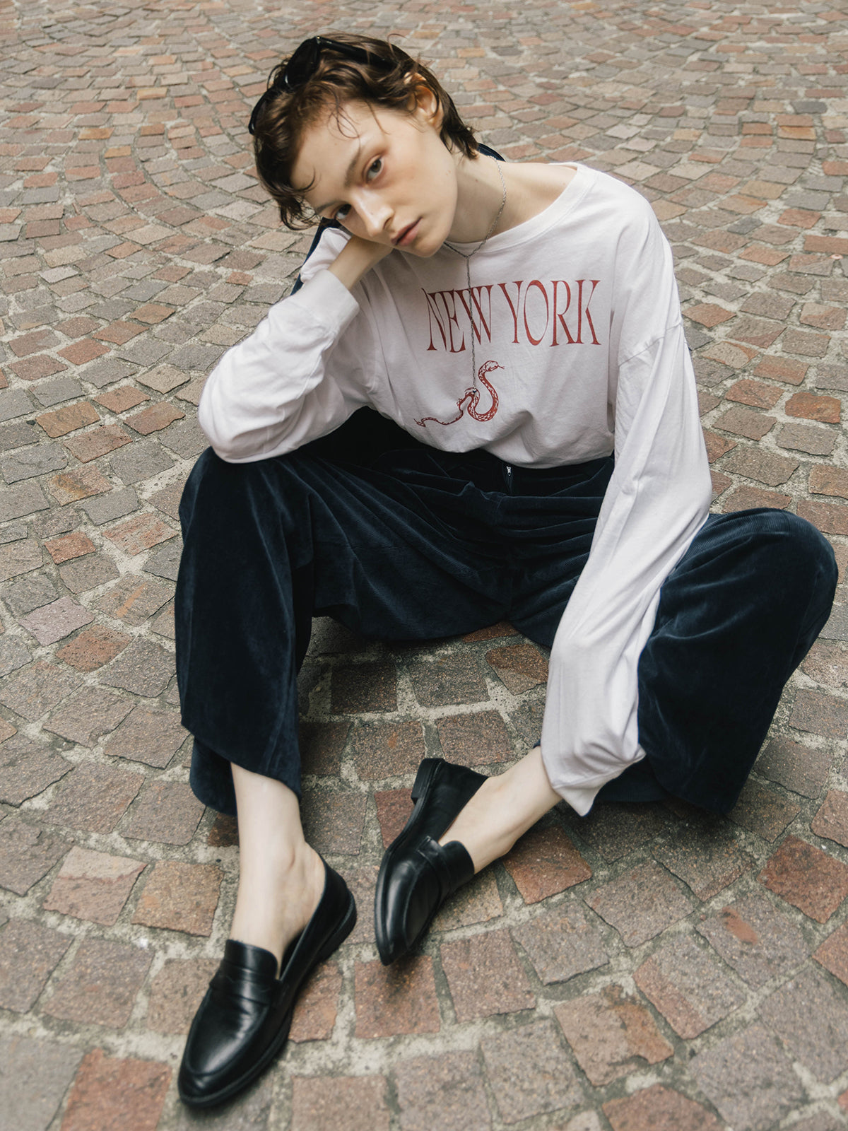 PARMANENT L/S TEE(NEW YORK SNAKE)