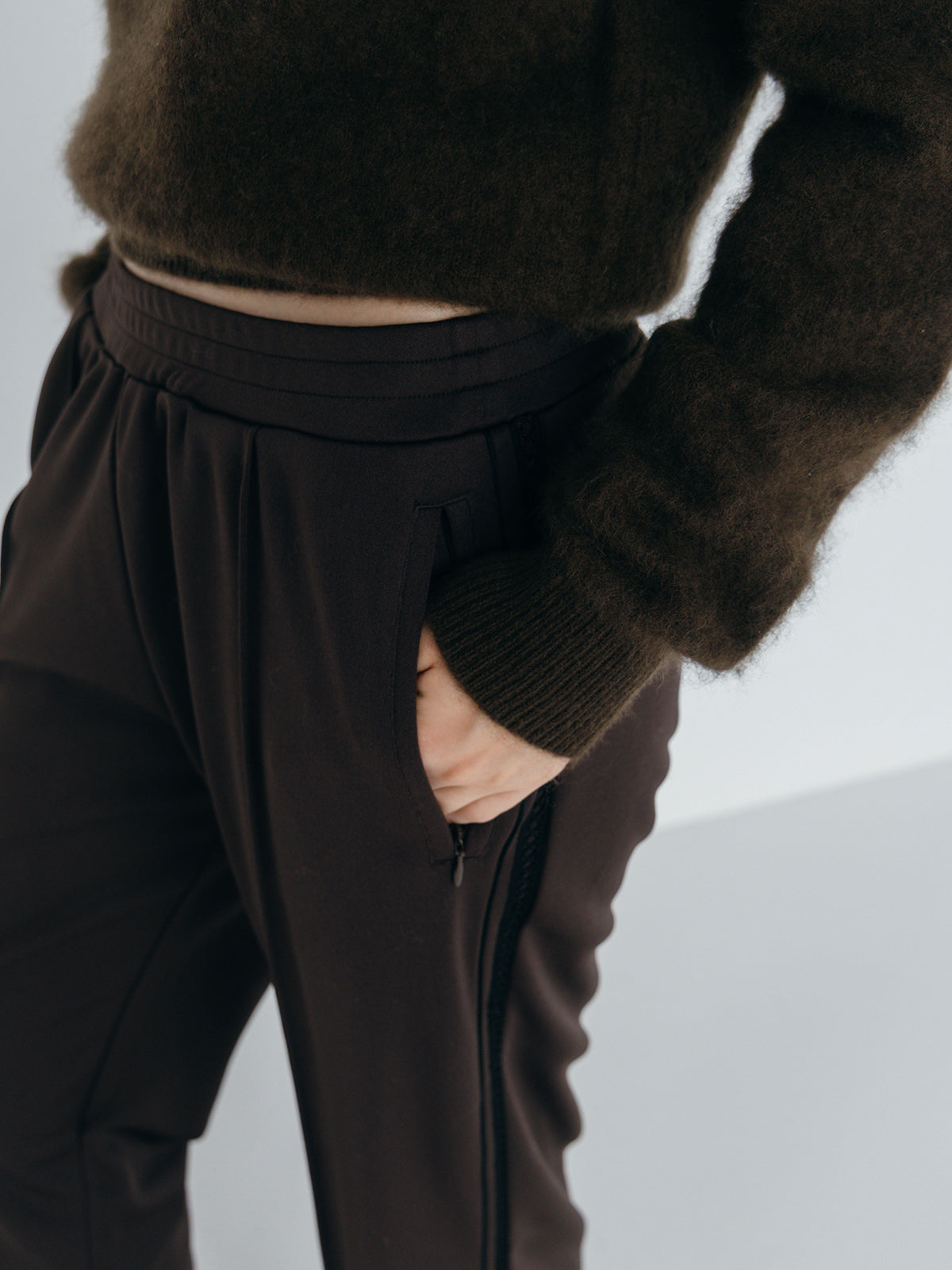 LACE LINE TRACK PANTS